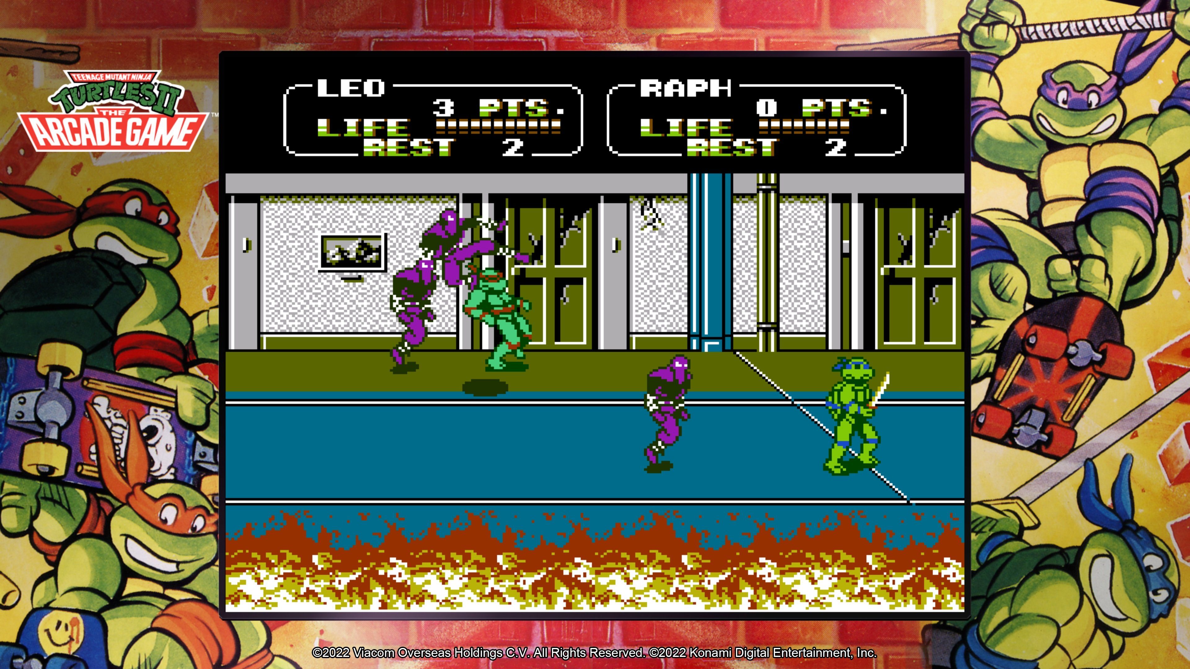 Konami Teenage Mutant Ninja Turtles Nintendo Collection The Switch Cowabunga 