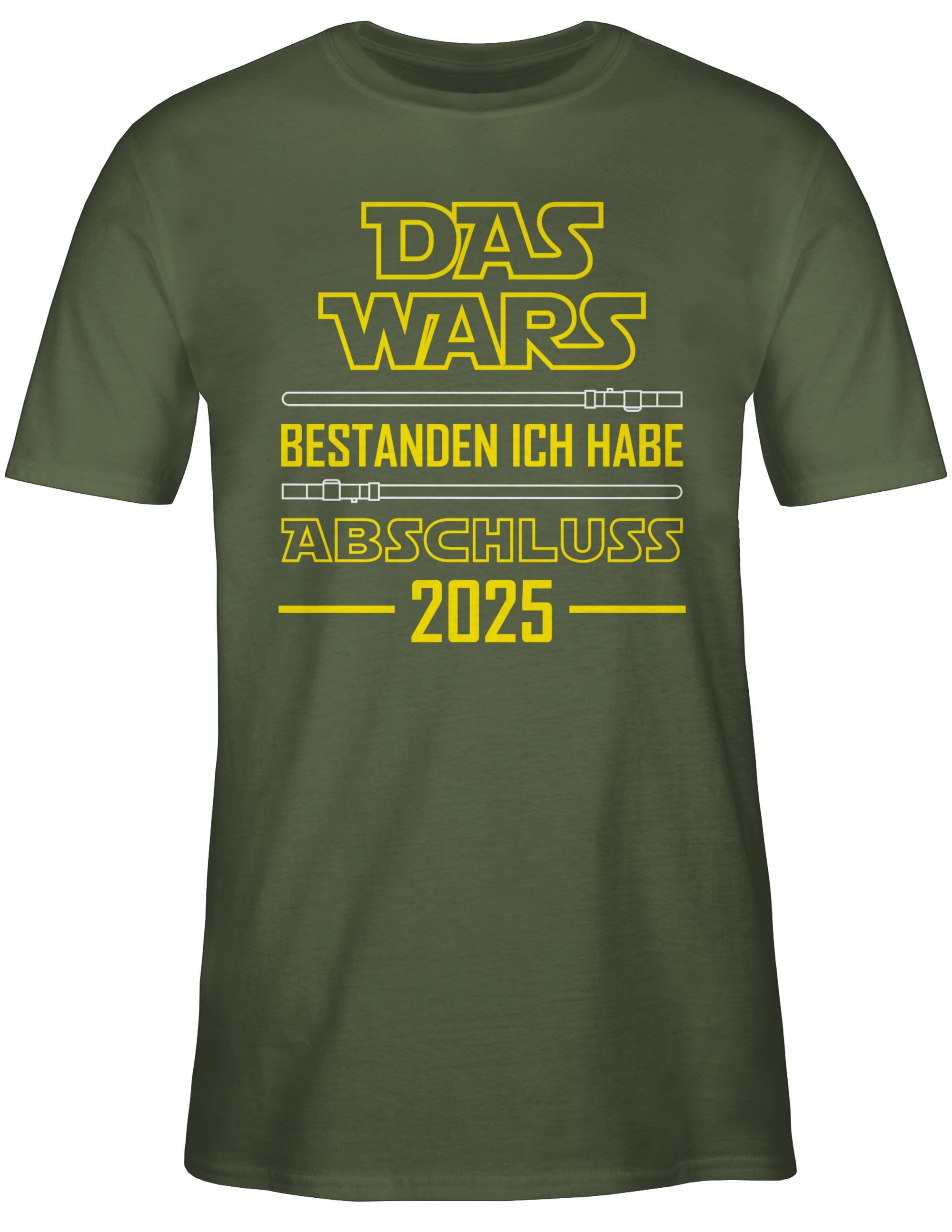 Shirtracer T-Shirt Das Wars bestanden ich günstig online kaufen