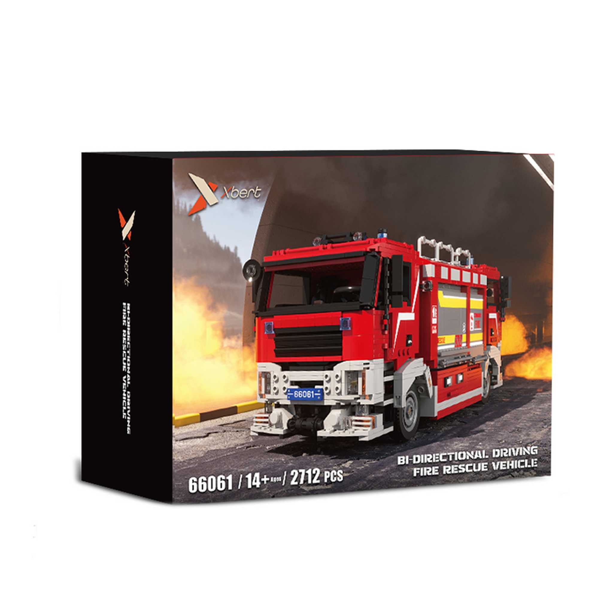 Xbert 66061 - Feuerwehrauto (Xbert) Spielbausteine