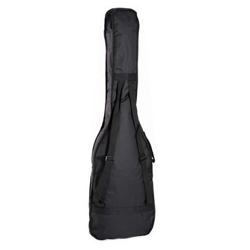 MUSIC STORE Gitarrentasche (Gigbag, Electric Bass Eco+, Robuste Gitarrentasche, 5 mm Polsterung, Wasserabweisendes Nylon, Zubehörfach, Bass-Gigbags, Bags für E-Bässe), Gigbag, Electric Bass, Robuste Gitarrentasche