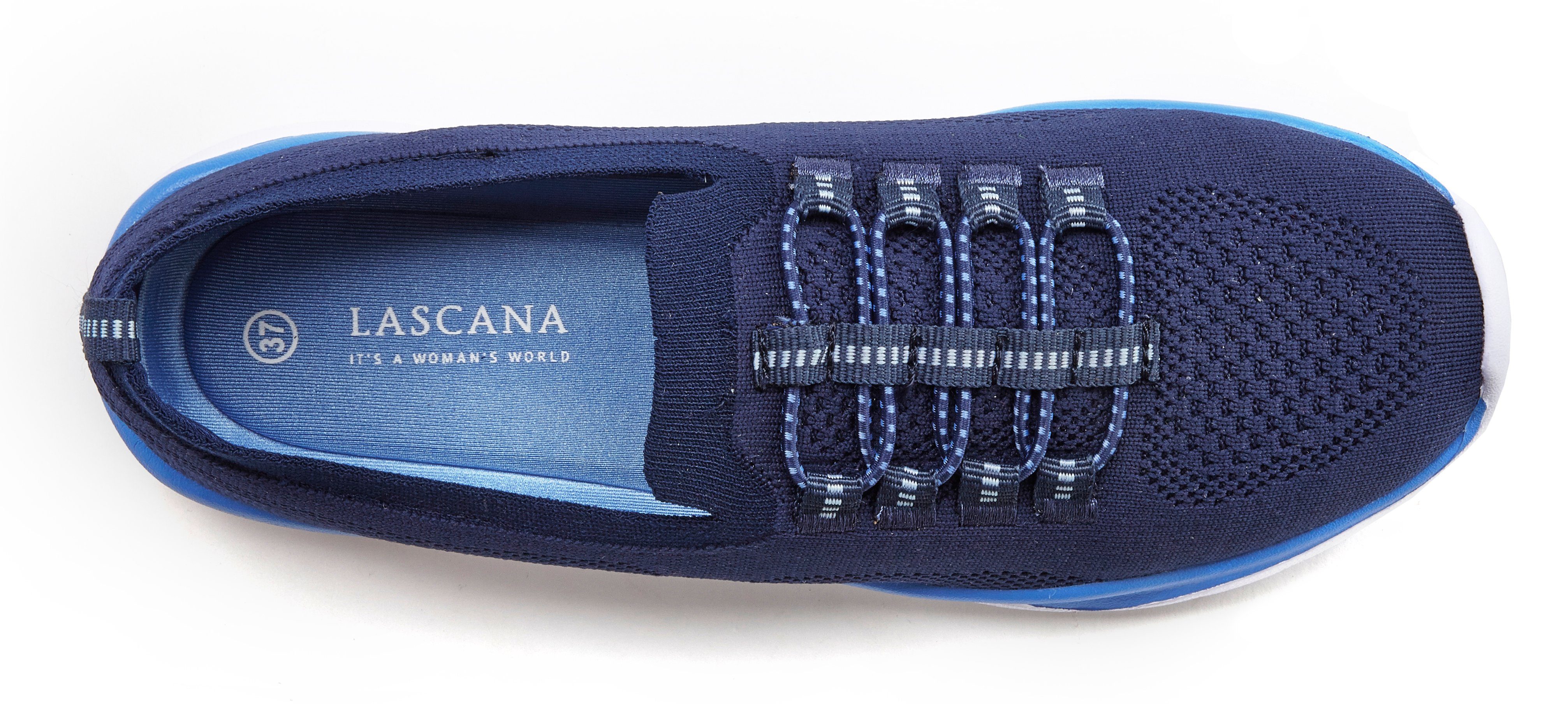LASCANA Sneaker Slip In bequem zum Reinschlüpfen aus leichtem Meshmaterial  vegan online kaufen | OTTO