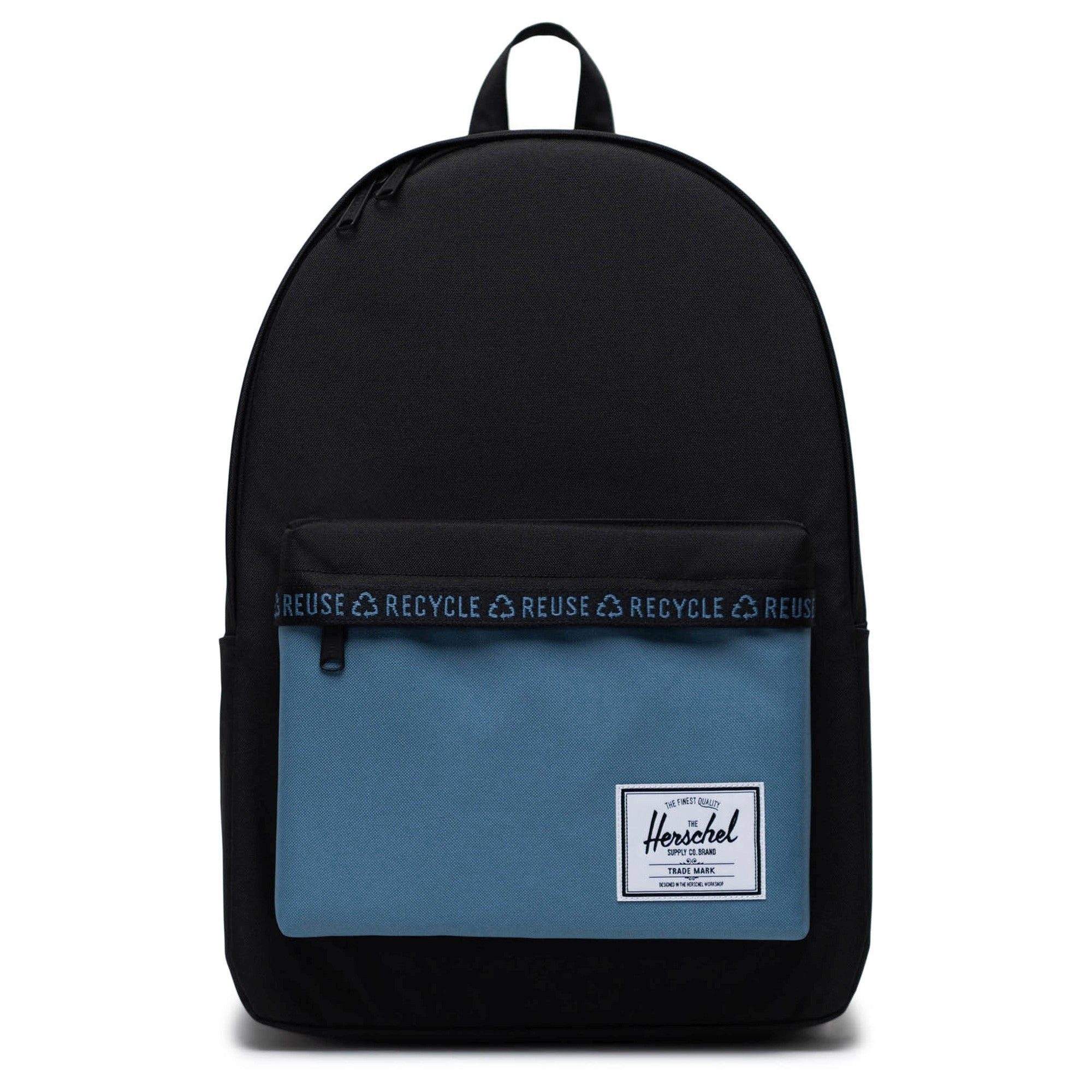 Herschel Schulrucksack Classic X-Large ECO 30 - Rucksack 45 cm (black/copen blue)