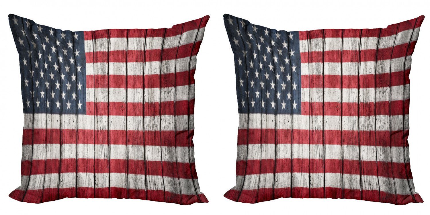 Kissenbezüge Modern Accent Doppelseitiger Digitaldruck, Abakuhaus (2 Stück), Vereinigte Staaten von Amerika Fourth of July Independence
