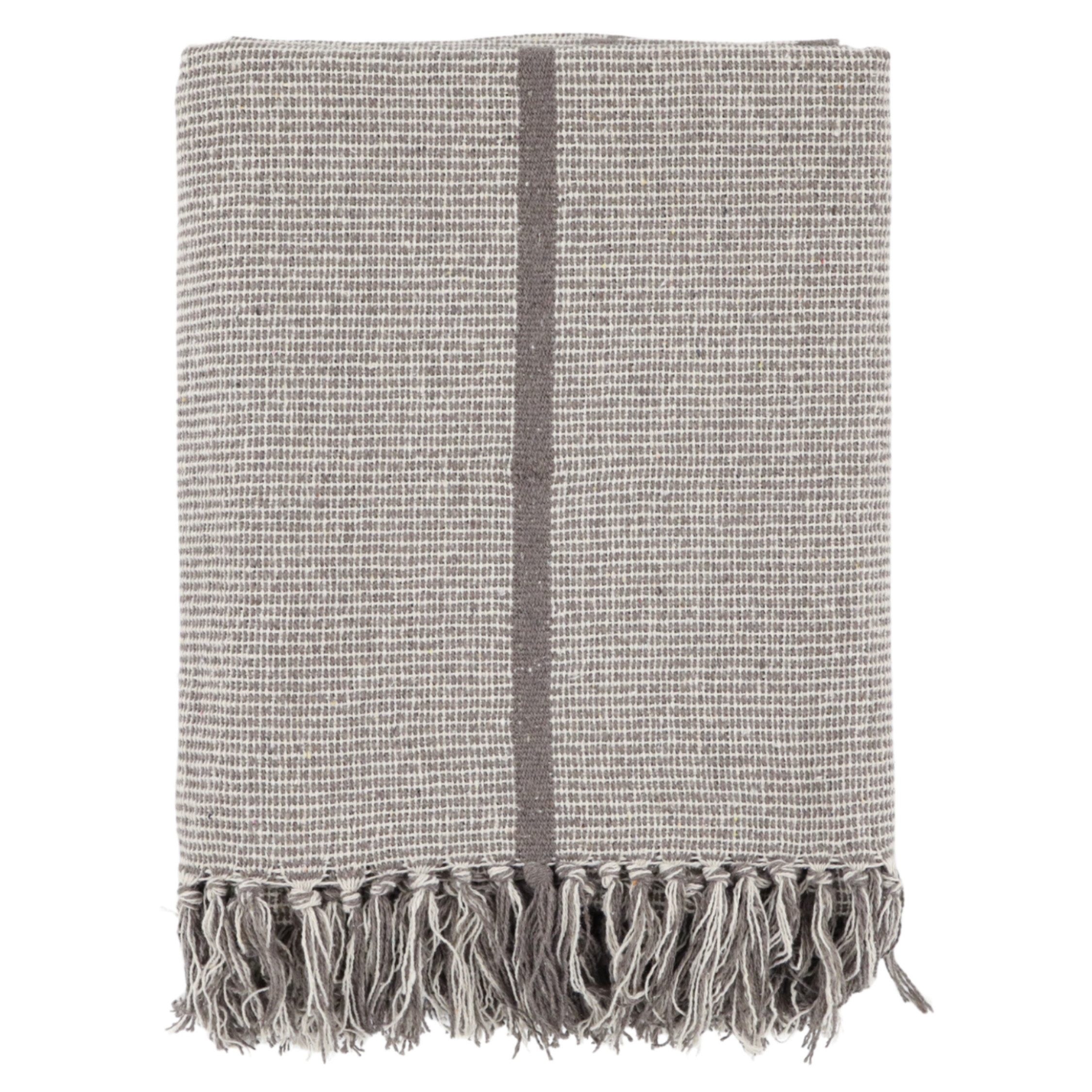 Plaid Chic Antique Aix Plaid Mokka, Chic Antique