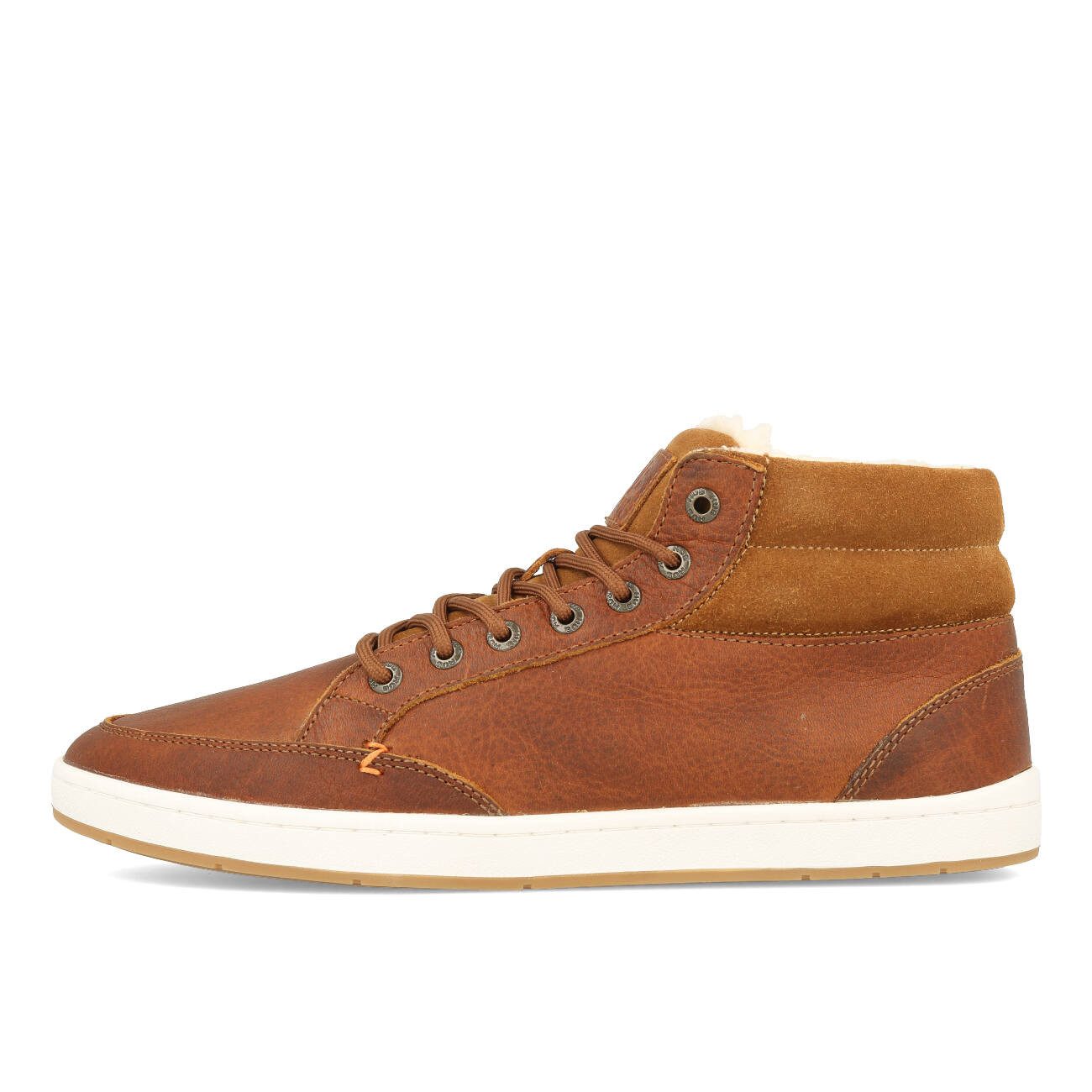 HUB HUB Mark L30 Cognac Offwhite Dark Gum Winterstiefelette