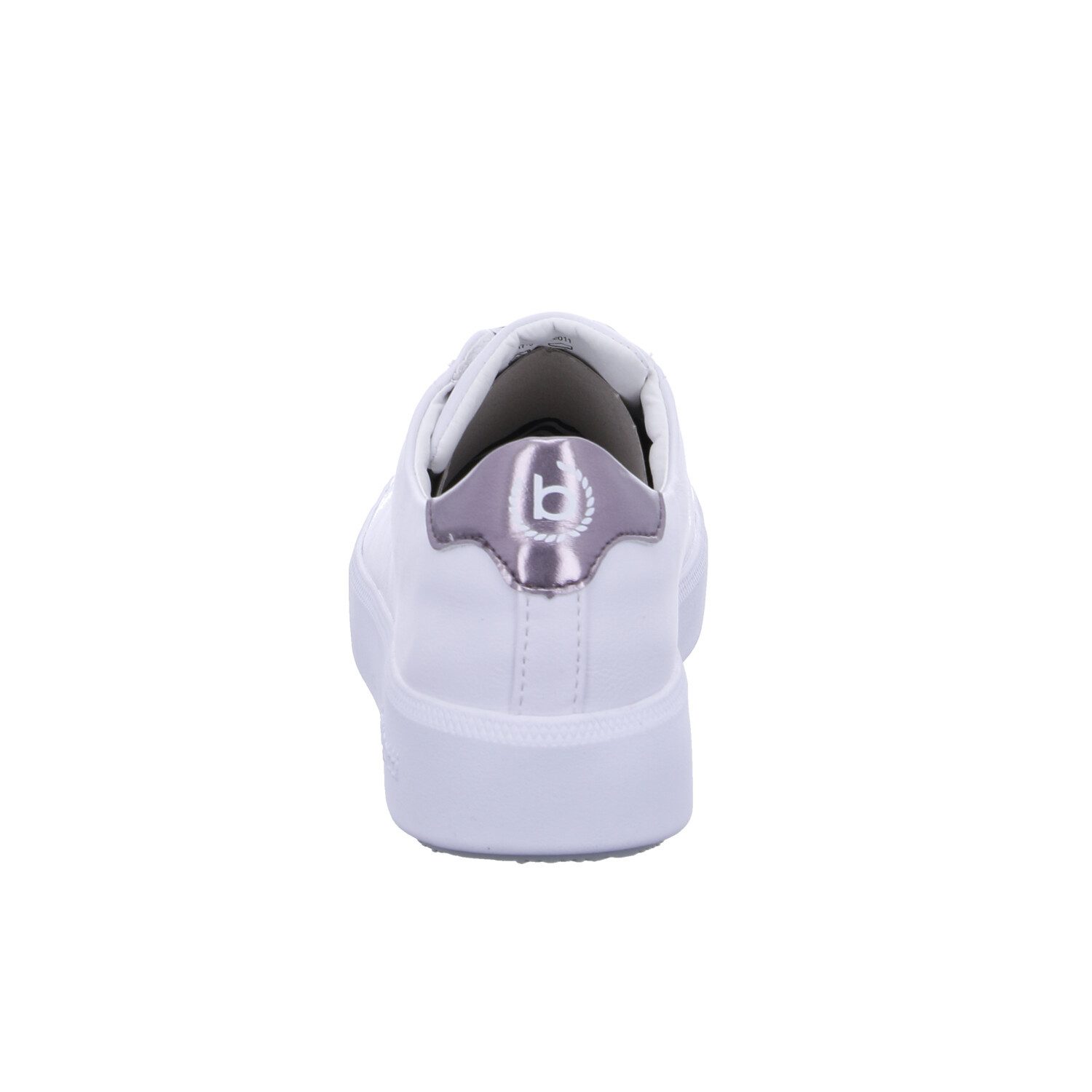 bugatti WHITE/GOLD Schnürschuh