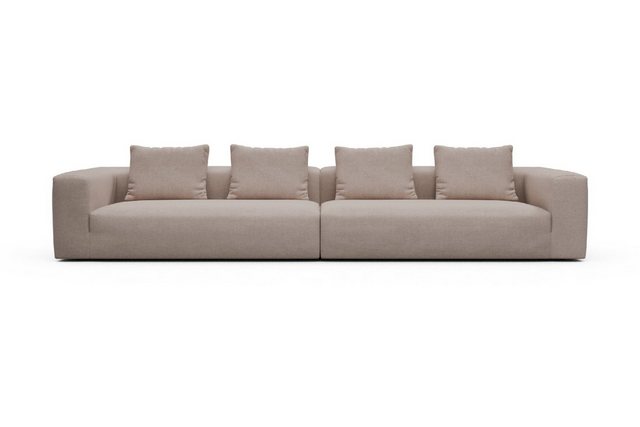 moebelfaktor Sofa Modular XXL Fred 5-Sitzer, Modular, tief, komfortabel, br günstig online kaufen