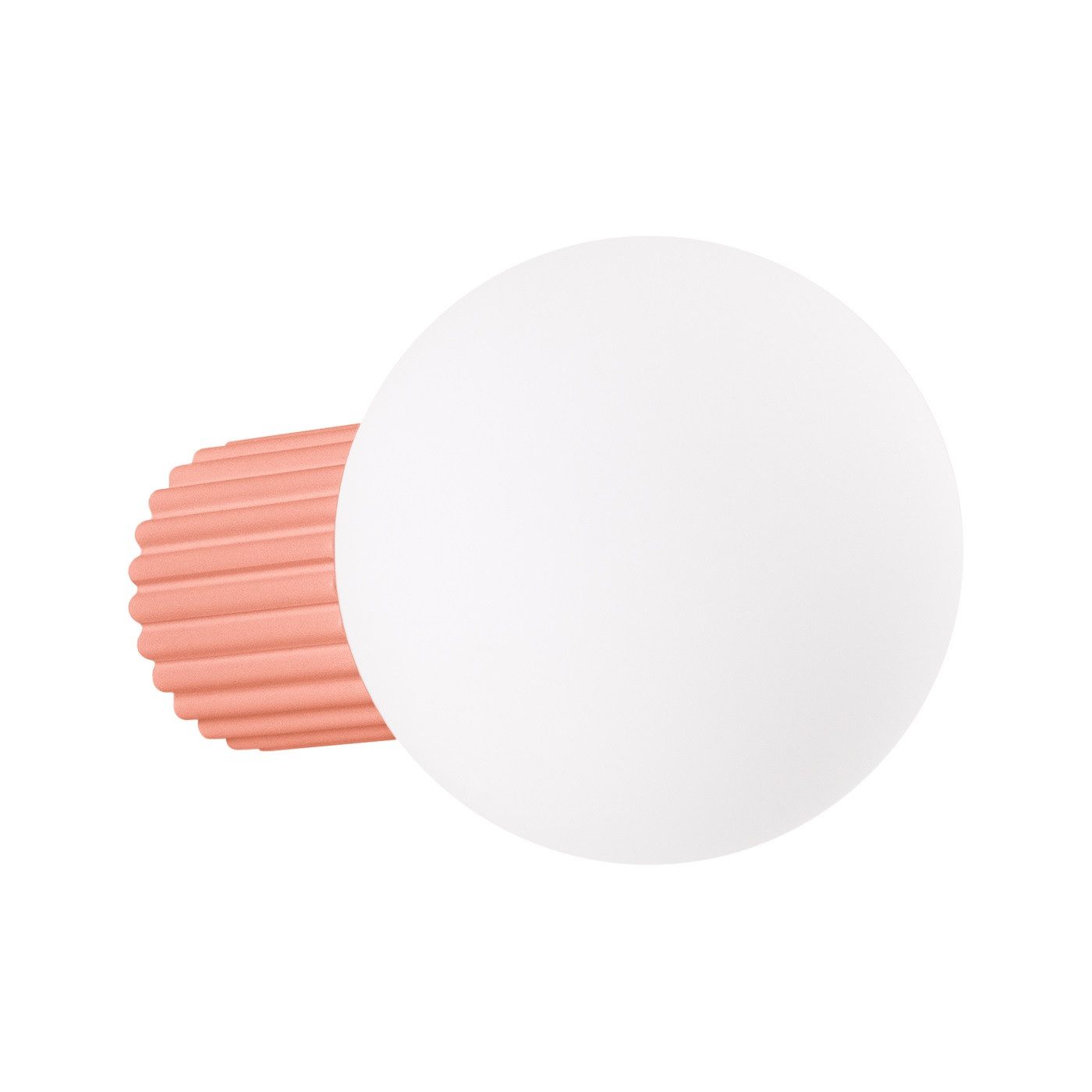 SOLLUX lighting Wandleuchte Wandleuchte Halo Apricot Ip44, Nicht enthalten