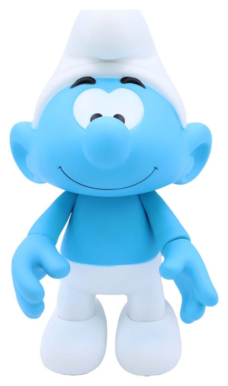 heo Merchandise-Figur Die Schlümpfe Vinyl Figur Schlumpf Weiß und Blau 19 cm