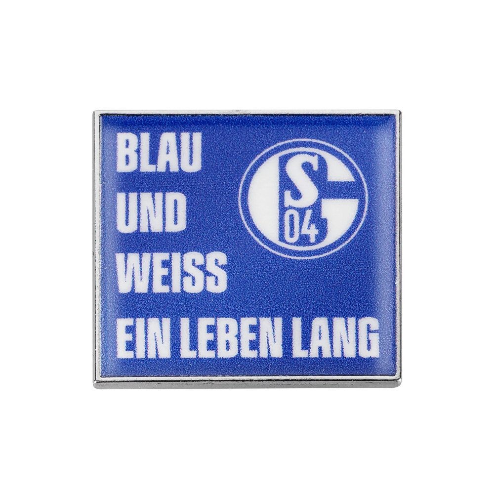 FC Schalke 04 Pins FC Schalke 04 Anstecker Ein Leben lang