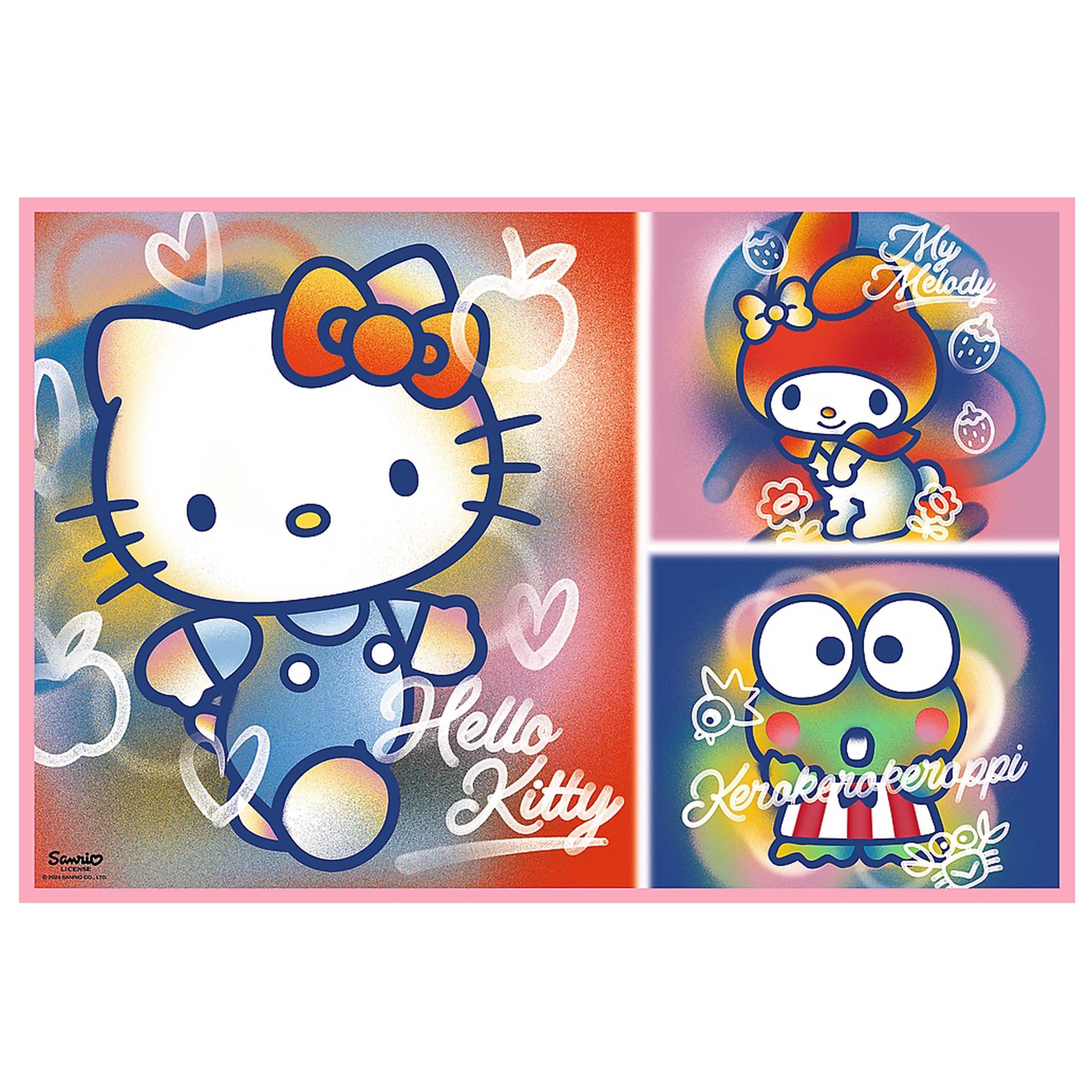 Sarcia.eu Puzzle Hello Kitty und Freunde Puzzle 2x200 Elemente TREFL, Puzzleteile