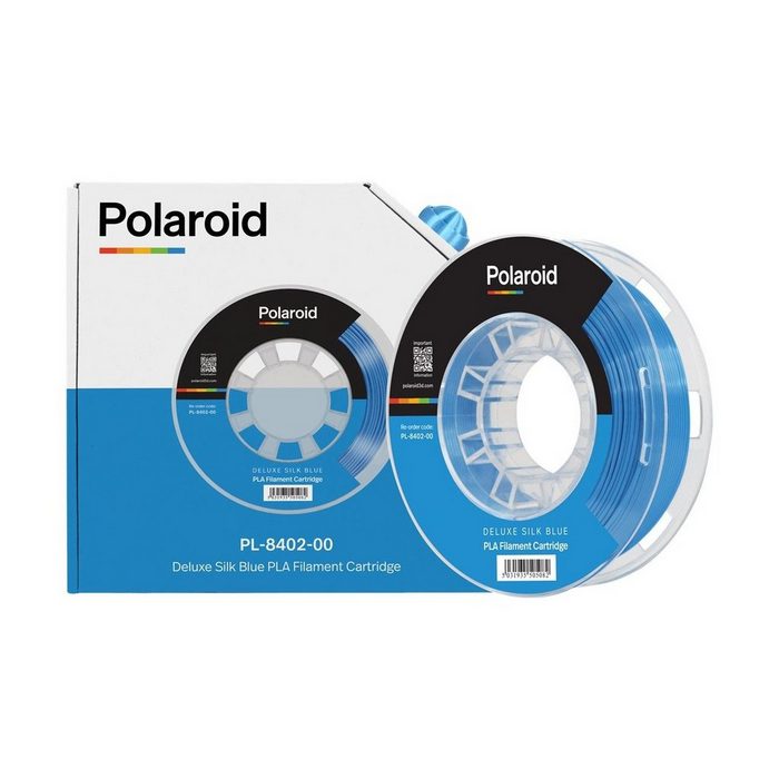 Polaroid Tonerbehälter Filament 250g Universal Deluxe Seide PLA Filam.silb Stoff (PL-8404-00)