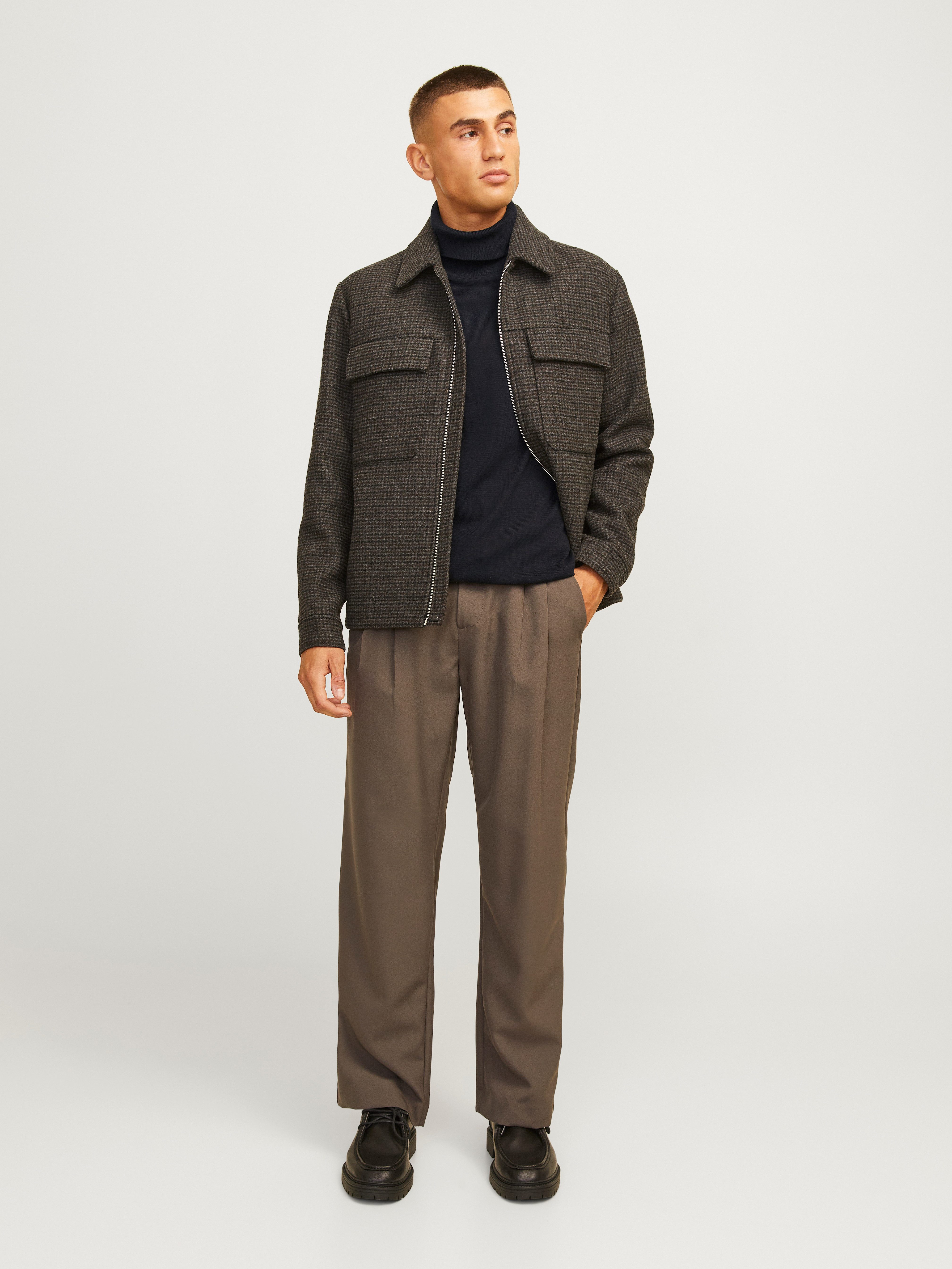 Jack & Jones Rollkragenpullover JJEBASIC mit hohem Tragekomfort Baumwolle, regular fit