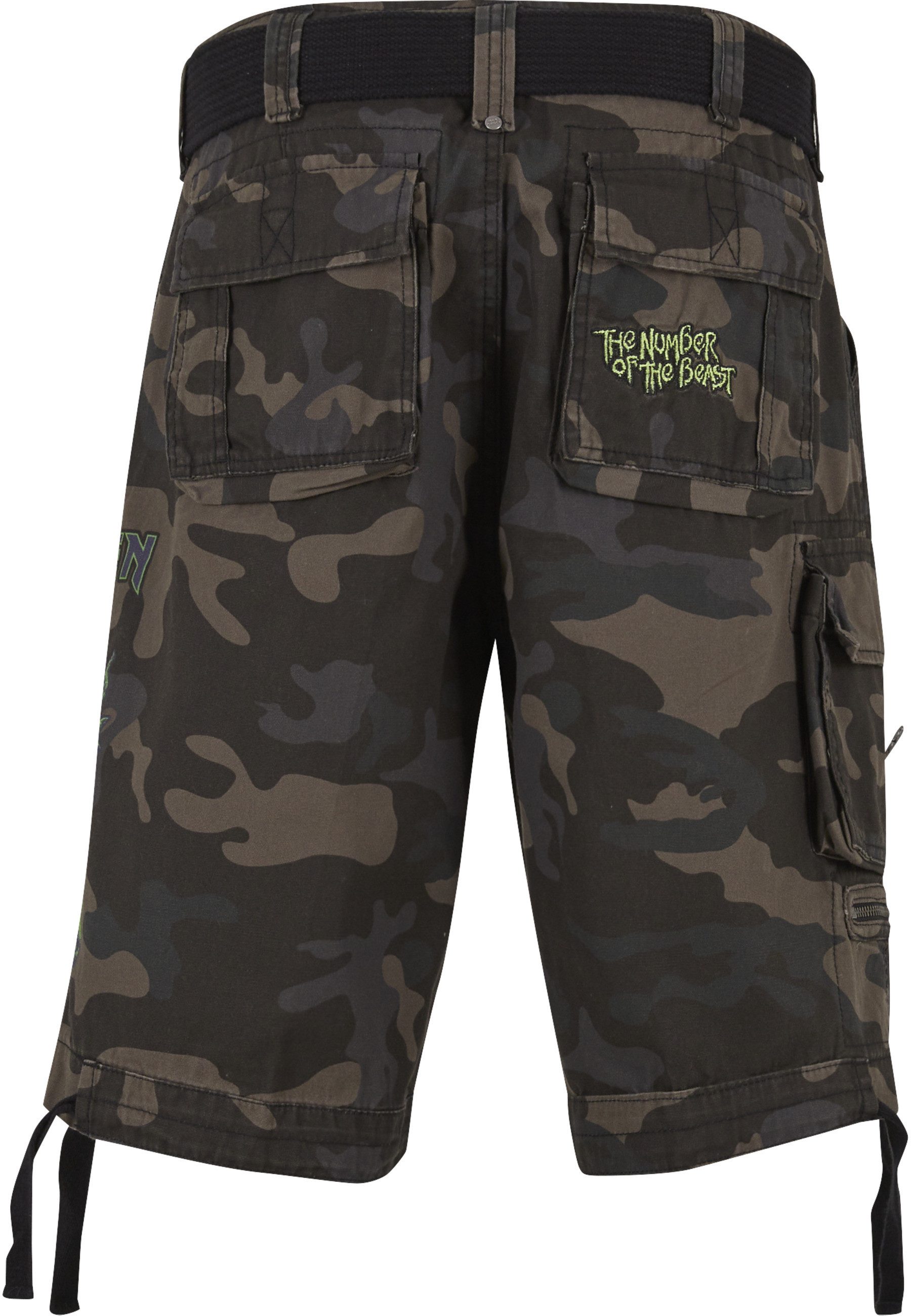 Brandit Cargoshorts Brandit Iron Maiden Savage Shorts The Number of The Beast (1-tlg)