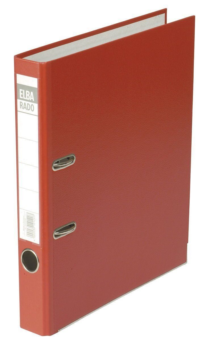 ELBA Aktenordner ELBA Ordner rado brillant, Rckenbreite: 50 mm, rot