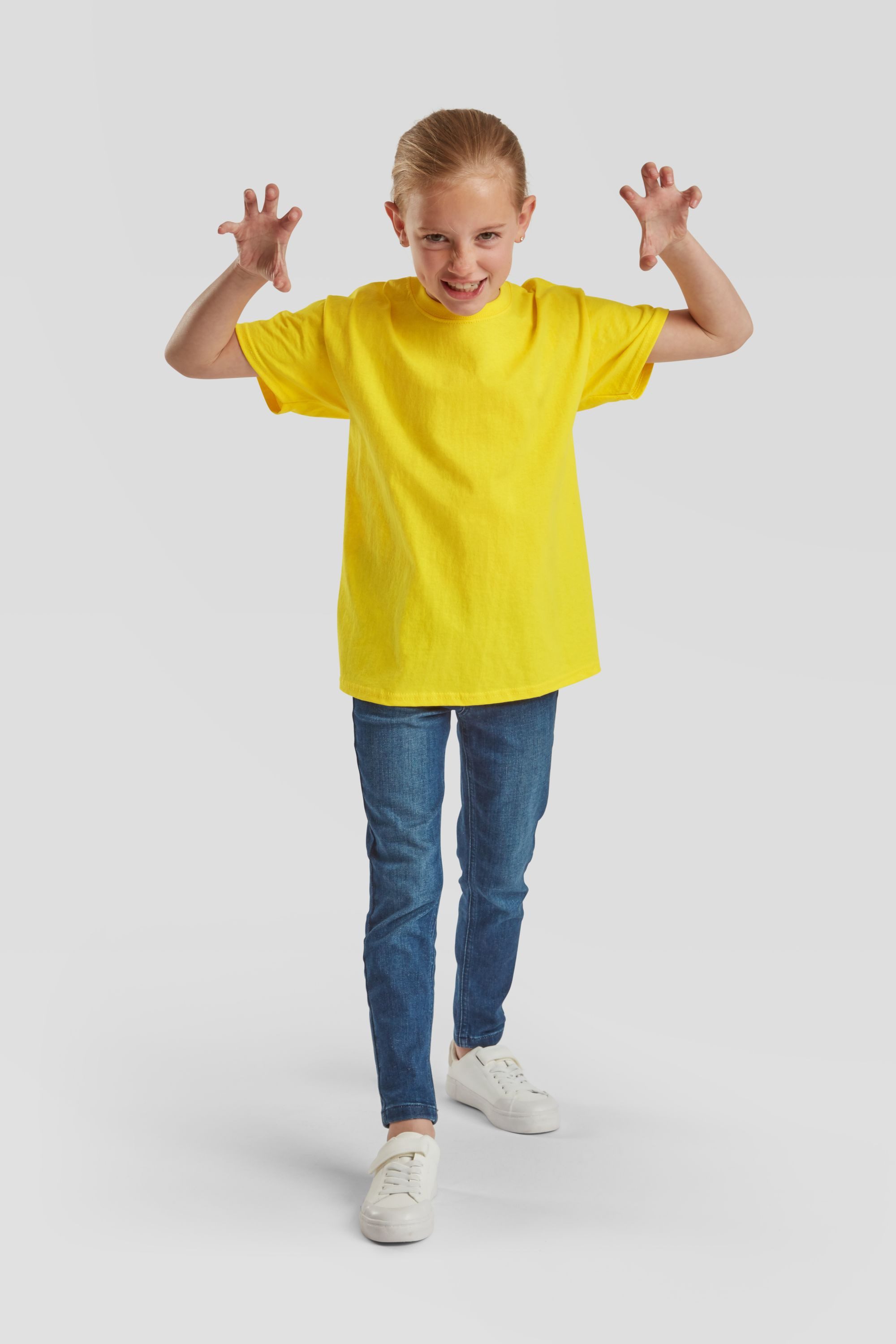 Fruit of the Loom Rundhalsshirt Fruit of the Loom Valueweight T Kids