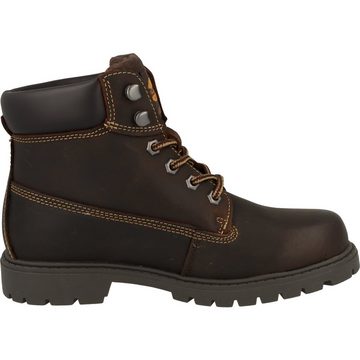 Dockers by Gerli Damen Schuhe Winter Boots 45PA240 Leder Stiefel Schnürer Schnürboots