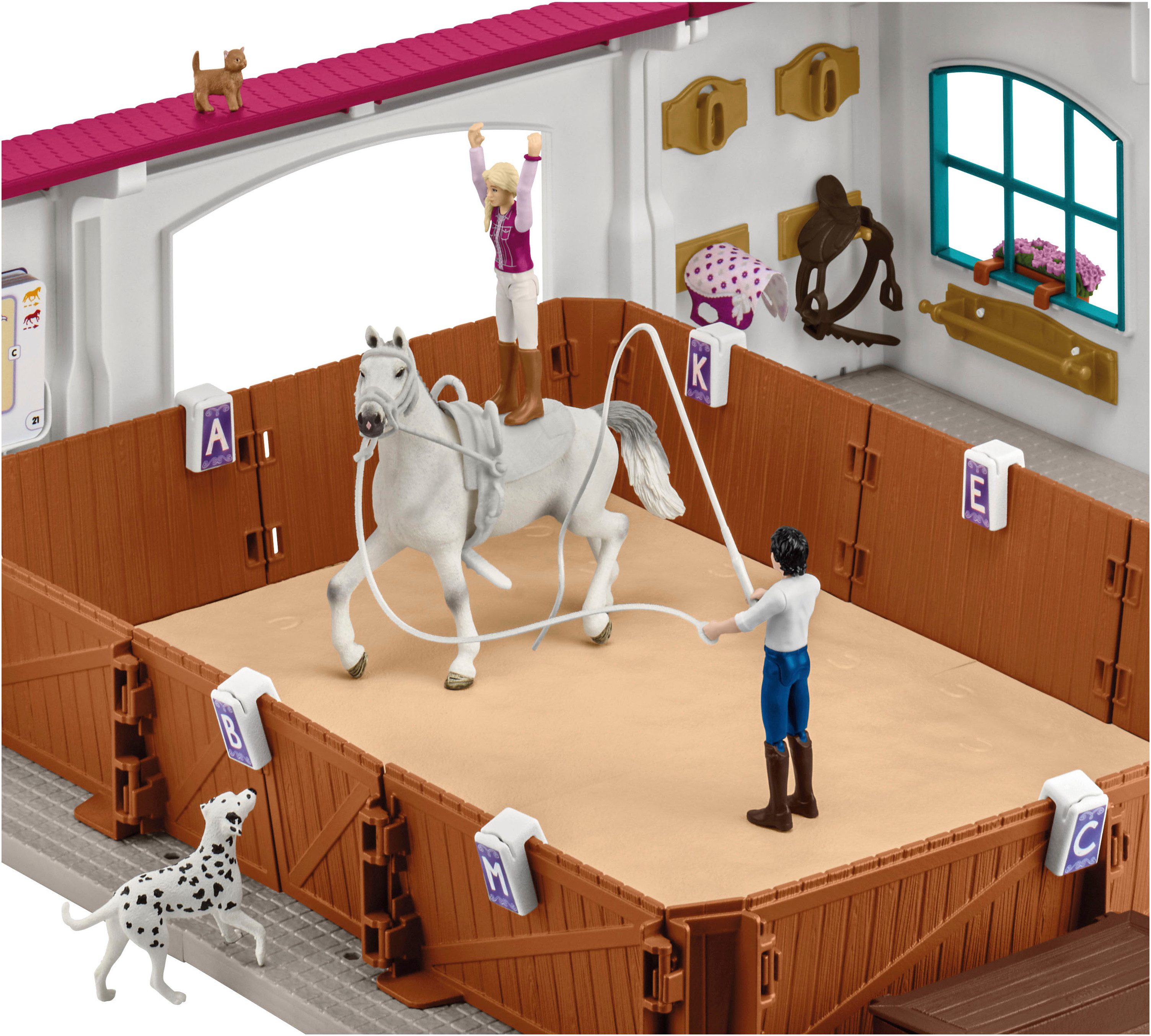 Schleich® Spielfigur HORSE CLUB, Reithalle Peppertree (42639)