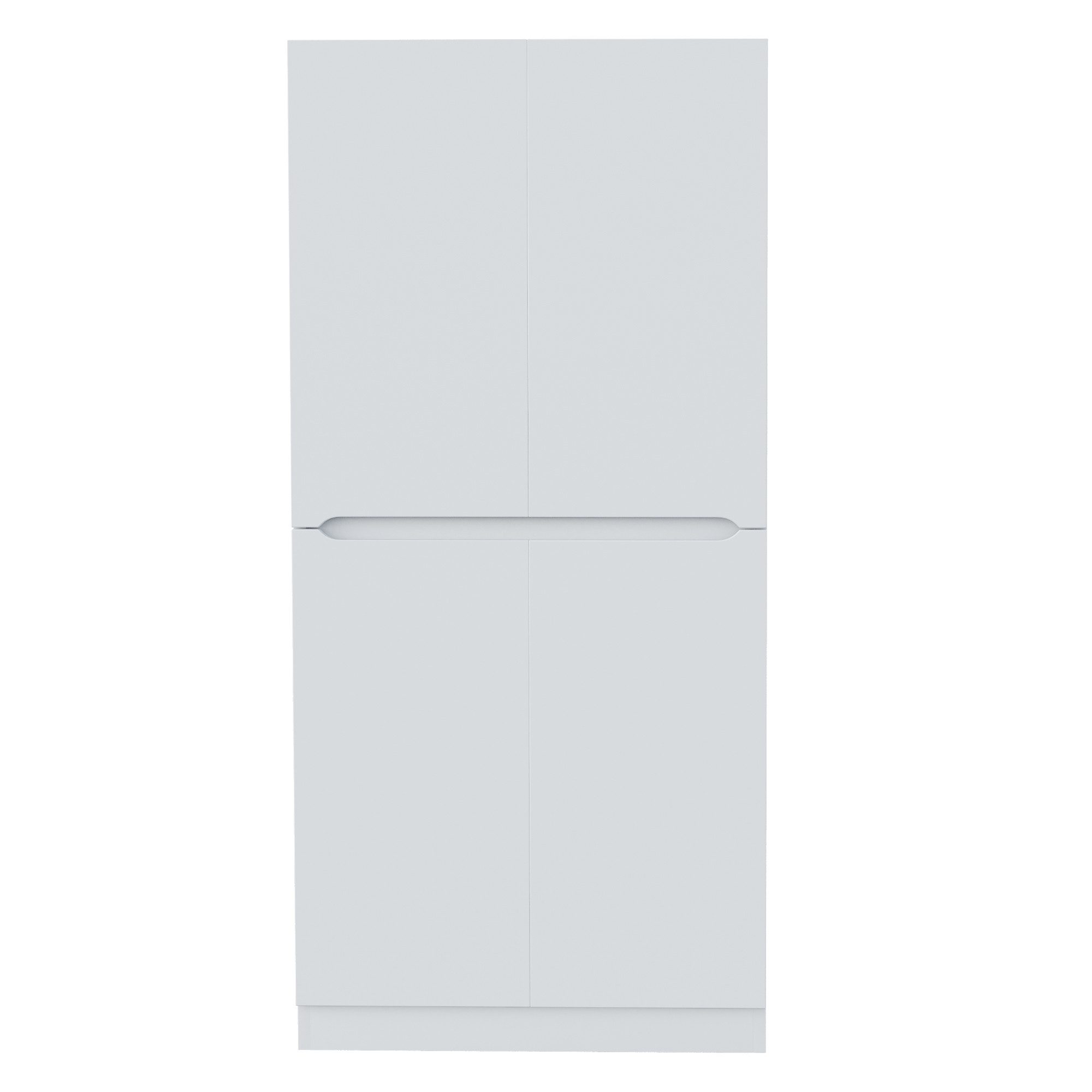 ANYSUN Kleiderschrank Schrank 70cm breit mit 3 Einlegeböden und Kleiderstange (Set, 1er Set) Breite 70 cm