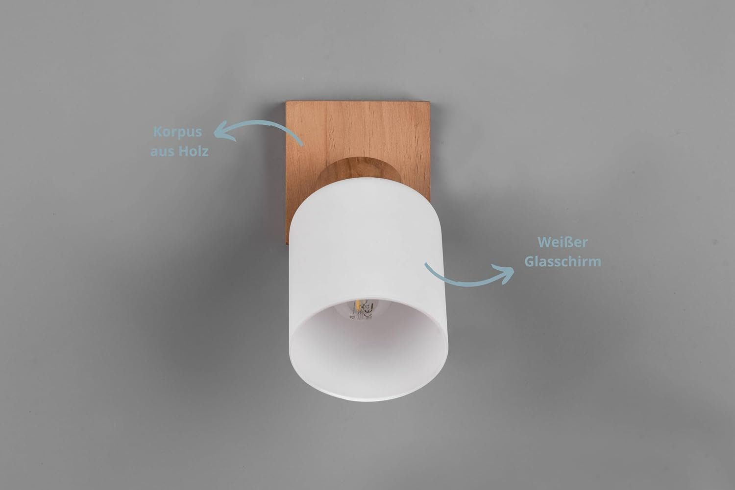 lightling Wandleuchte Astrid, ohne Leuchtmittel, verstellbar