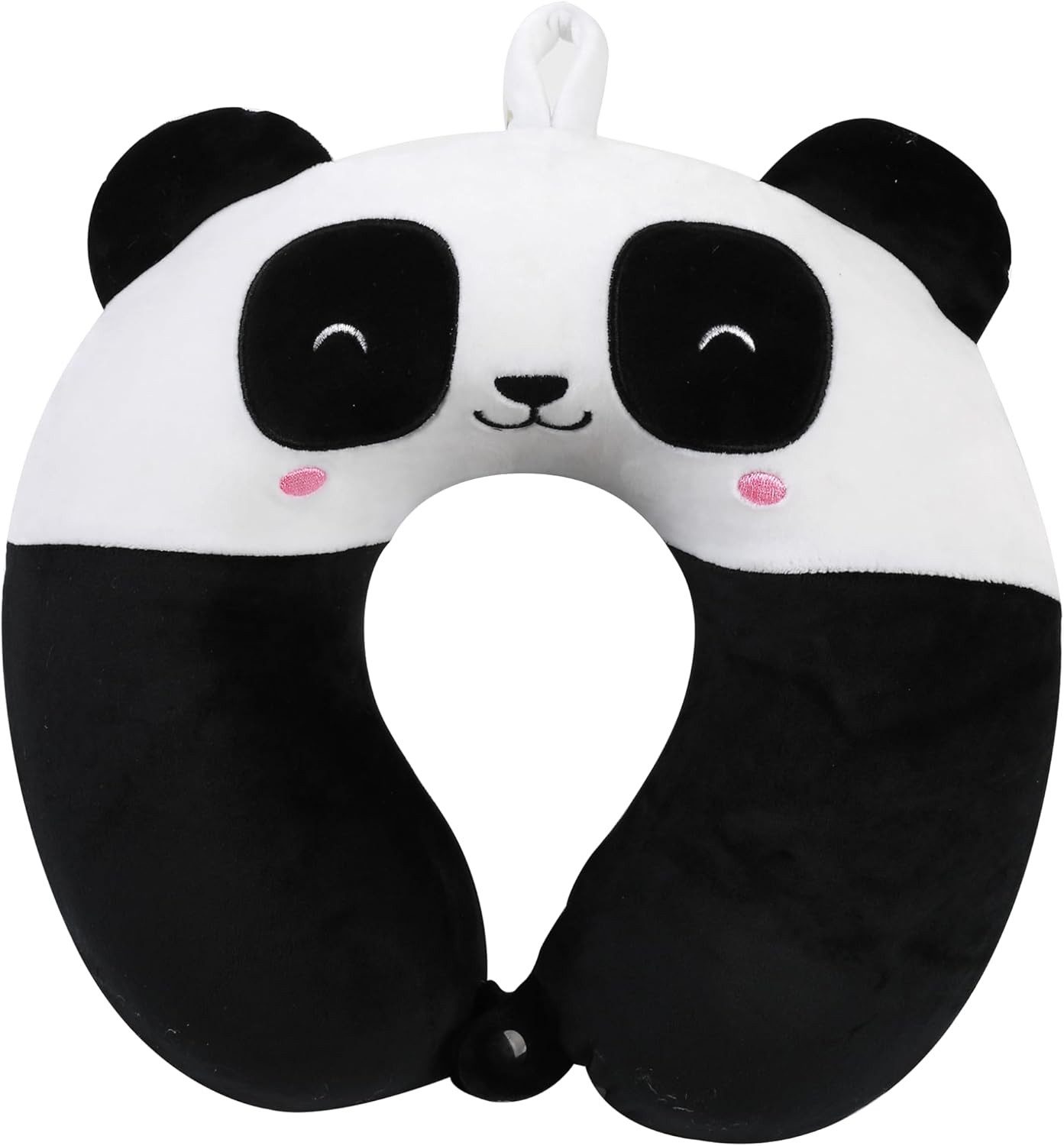 I-TOTAL Nackenhörnchen I-TOTAL® Reisekissen Nackenkissen weich für Nackenstützen Motiv Panda