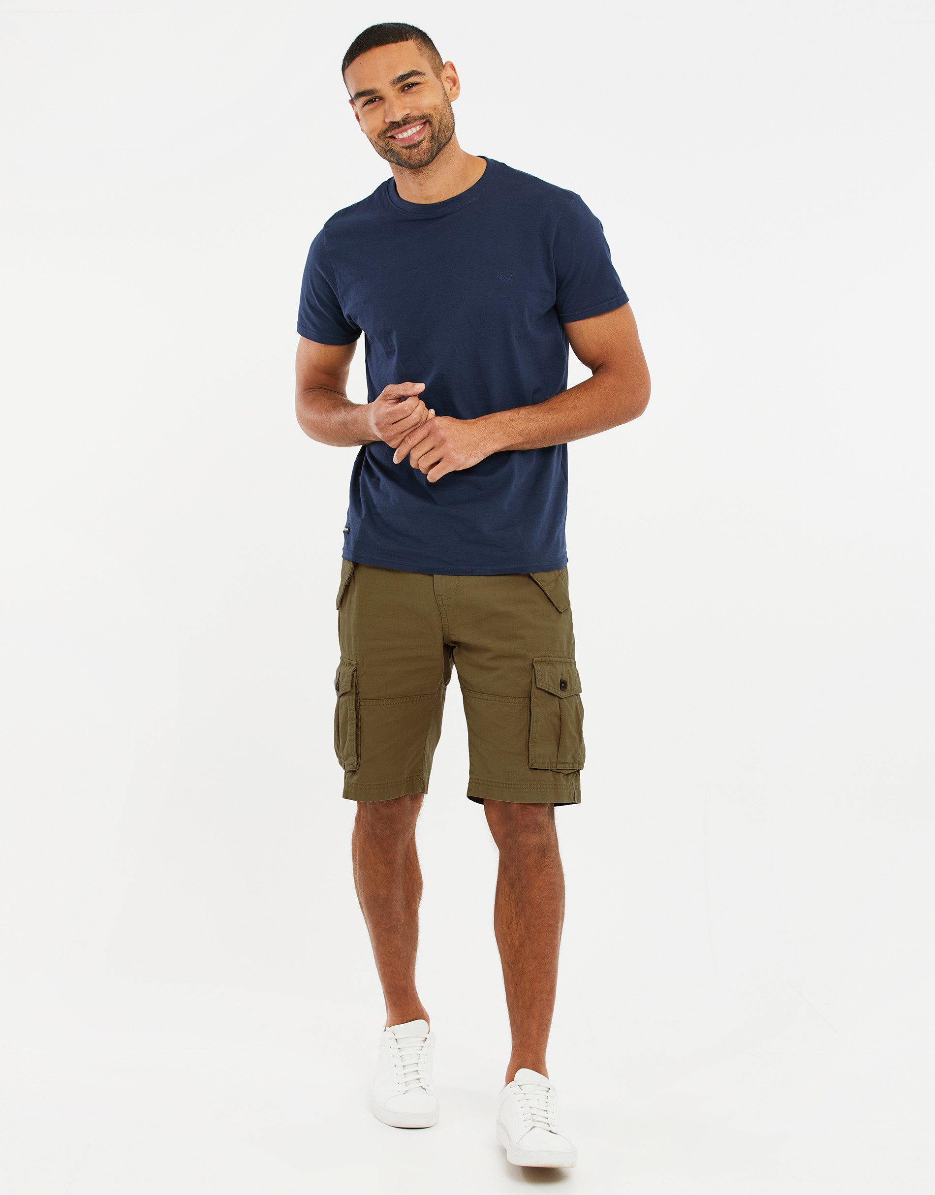Threadbare Shorts THBLugo (1-tlg) mit praktischen Beintaschen