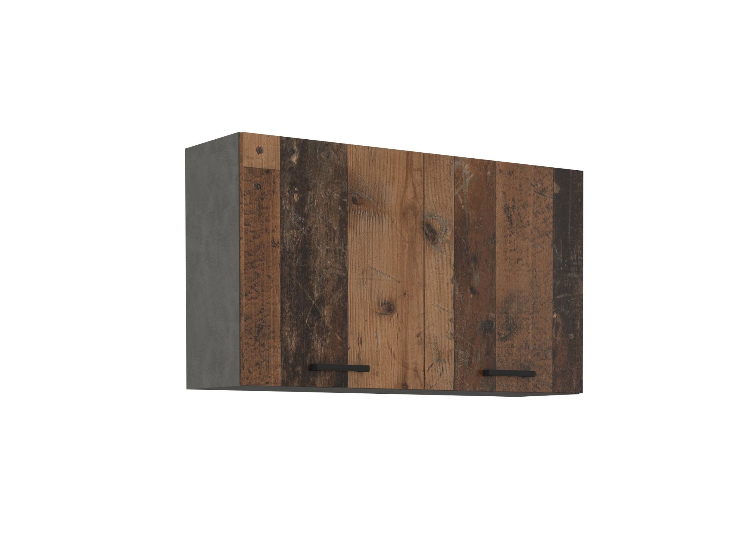 Küchen-Preisbombe Hängeschrank 100 cm Küchen Buffet Mario Old Wood Matera Küchenzeile Küche