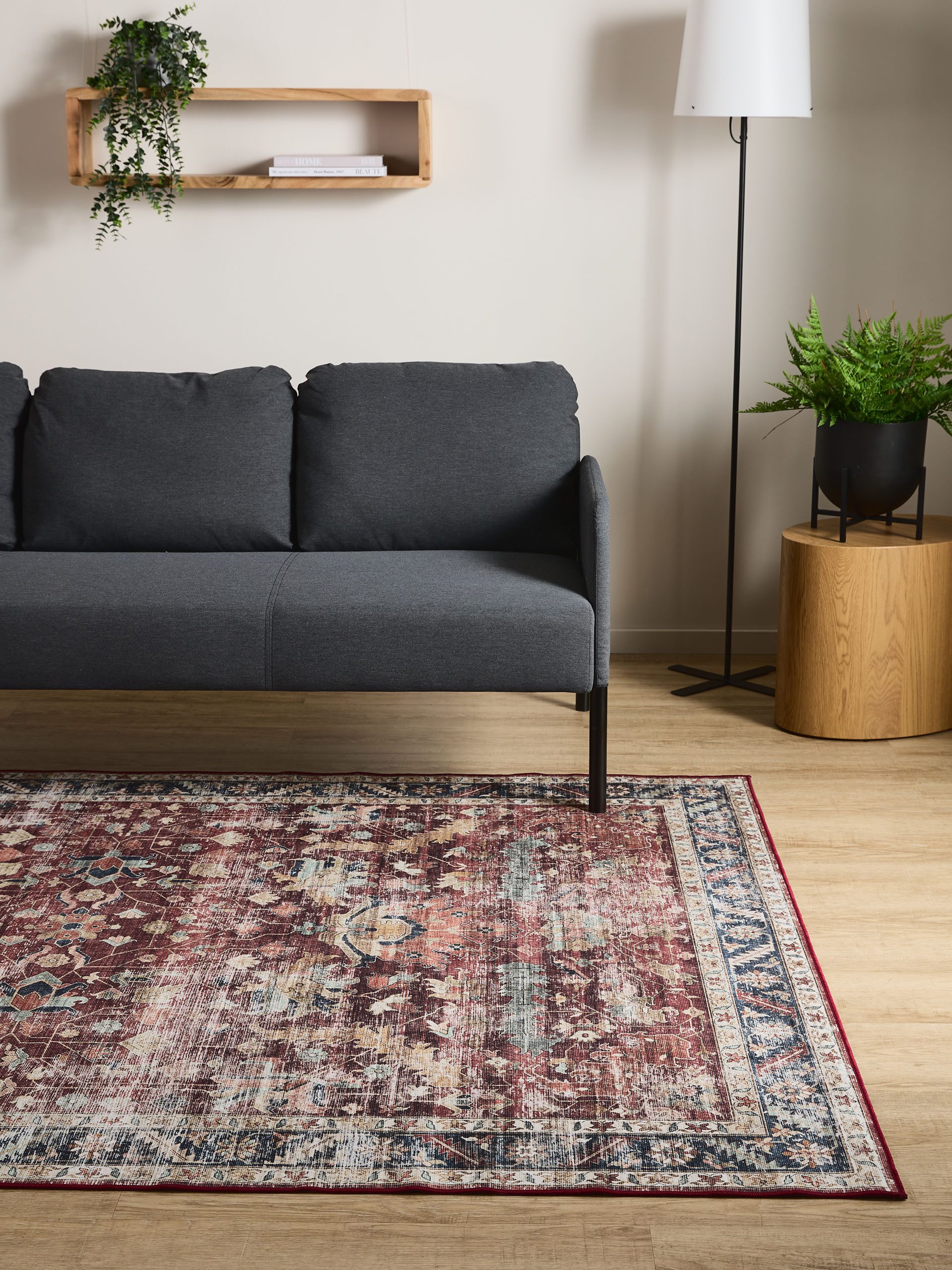 Interiyou Teppich Gent, Rechteckig, Höhe: 5 mm, Vintage Kurzflor für Wohnzi günstig online kaufen