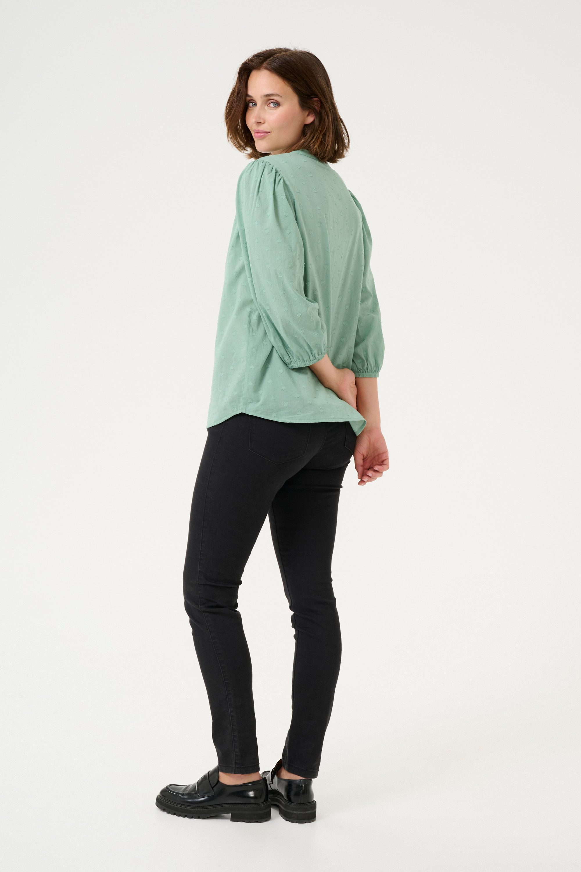 KAFFE Langarmbluse Langarm-Bluse KAjollia günstig online kaufen