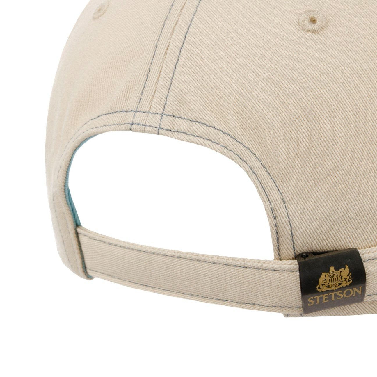 Stetson Baseball Cap (1-St) Basecap Metallschnalle