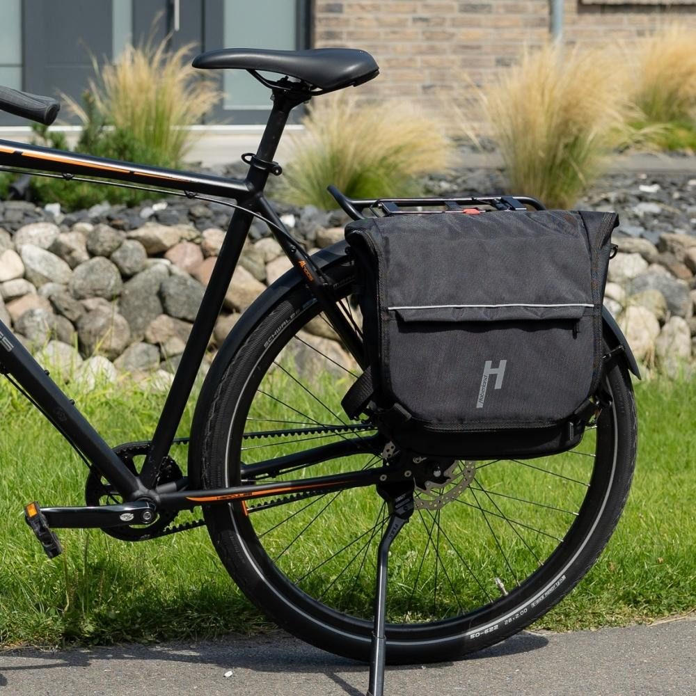 Haberland Fahrradrucksack Haberland Bike-Rucksack Sporty schwarz/reflex - vielseitiger Fahrradru