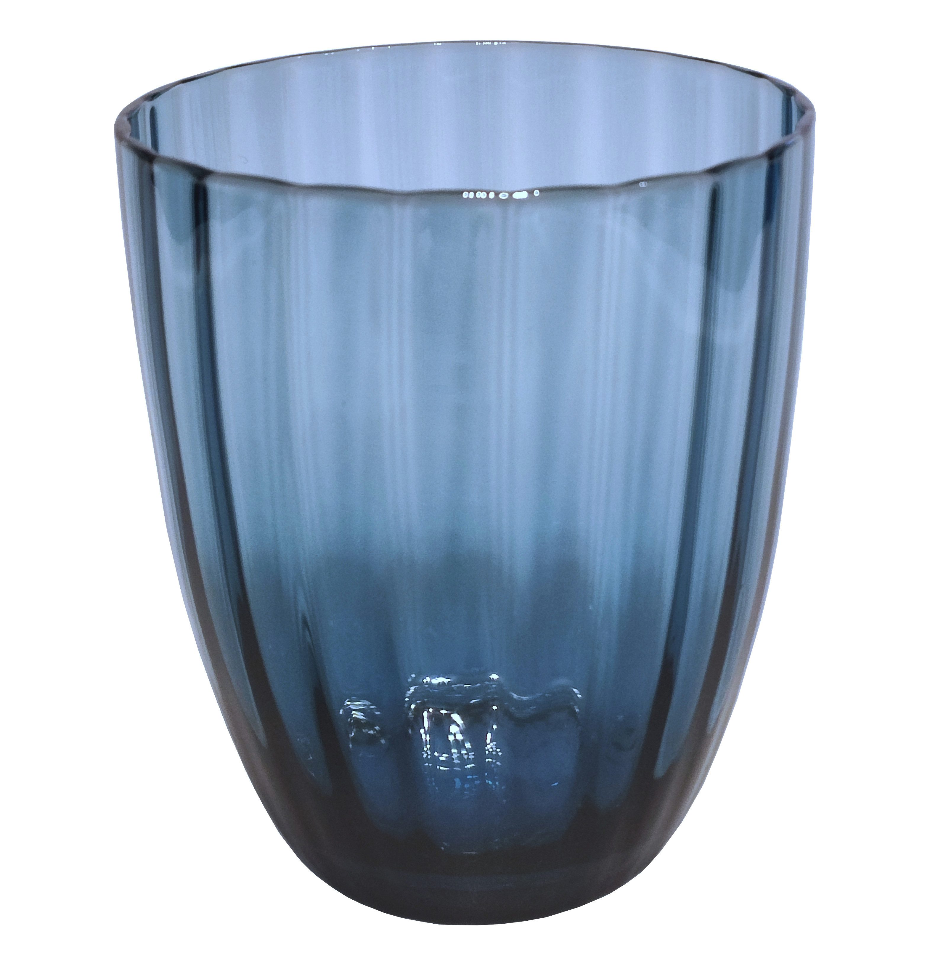 Rose & Tulpani Glas Trinkglas Mehrzweckglas Wasserglas Prisma leicht, Glas, 310 ml