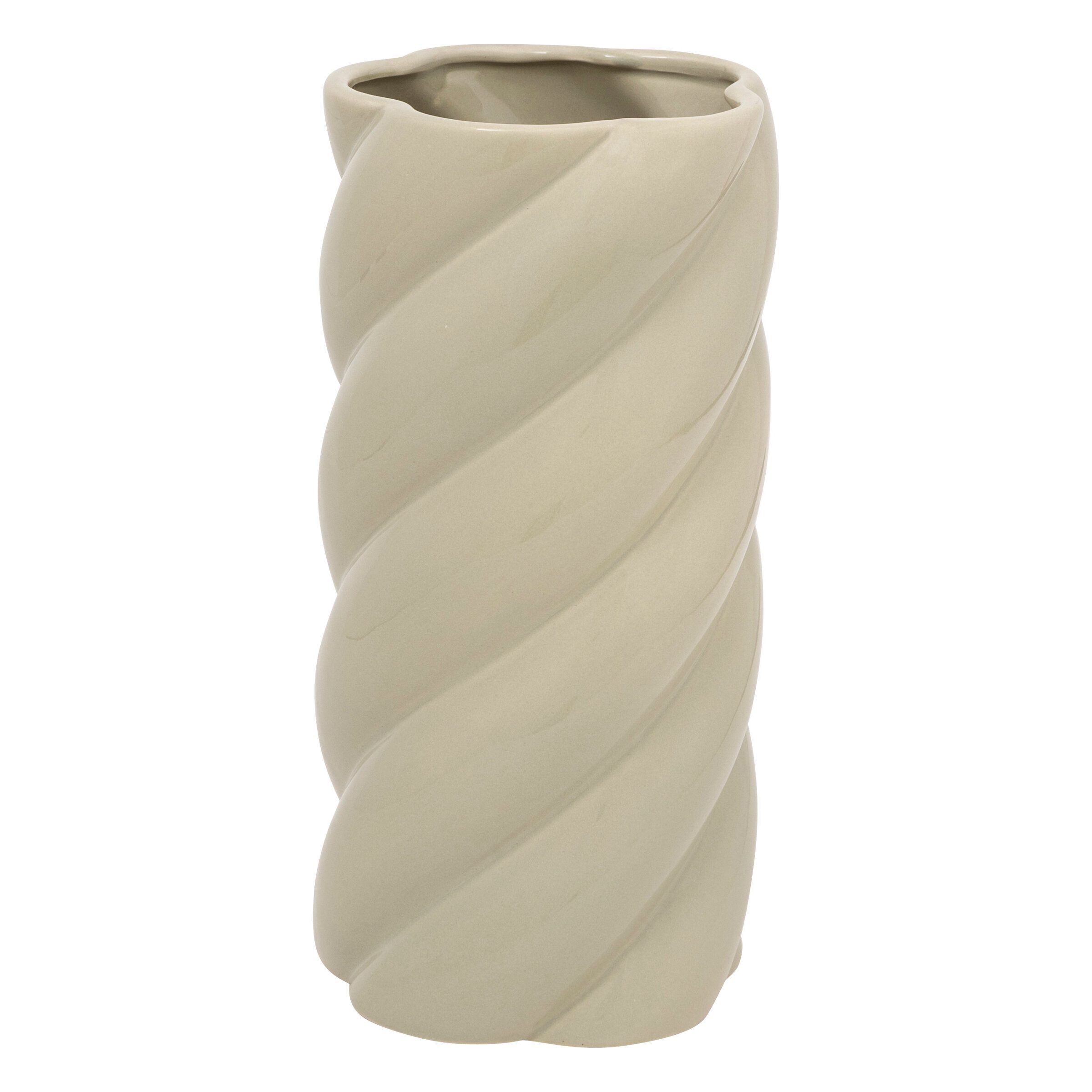 Atmosphera Créateur d'intérieur Dekovase Keramikvase COBY, 25,5 cm (einzeln)