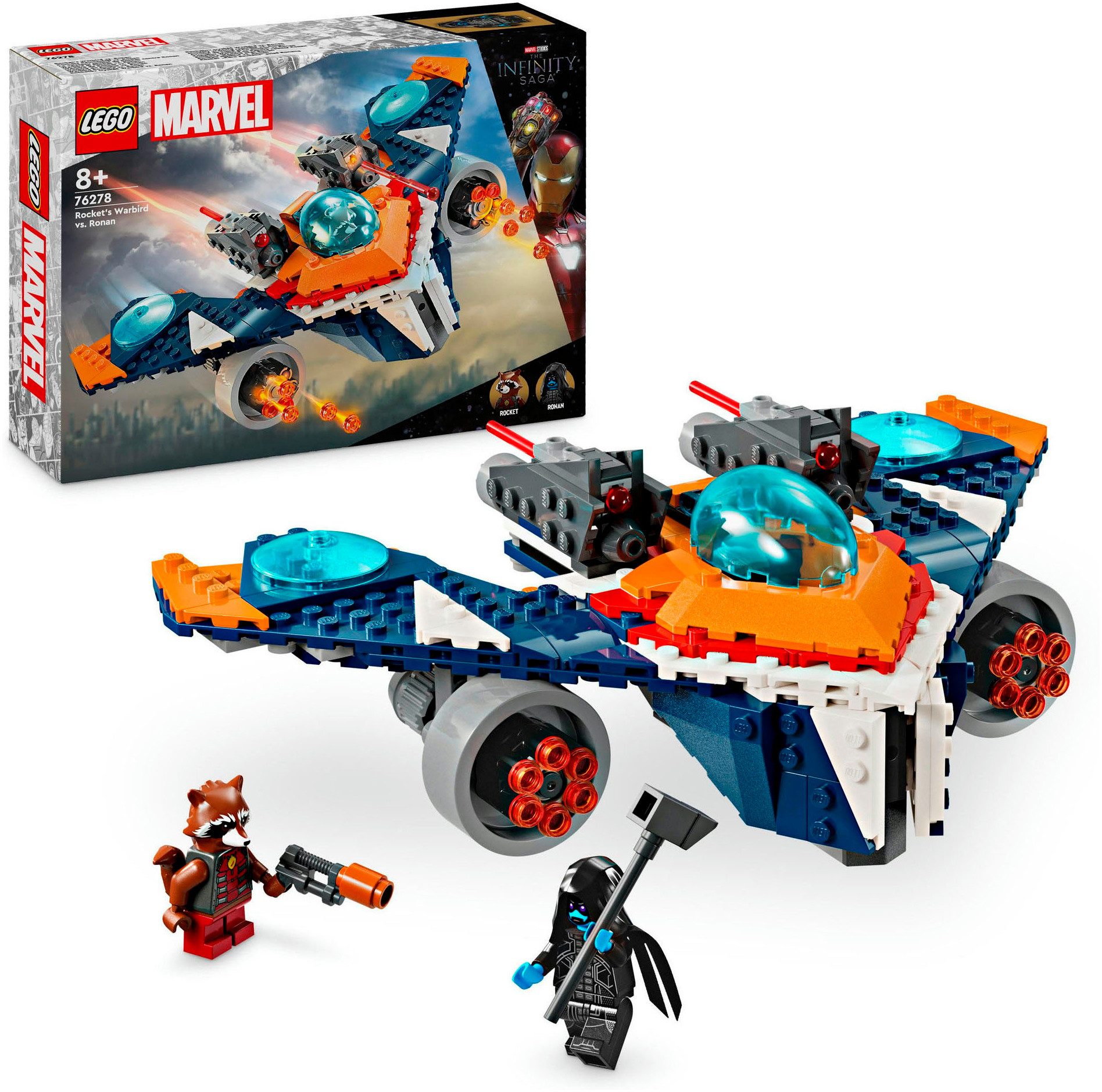 LEGO® Rockets Raumschiff vs. Ronan (76278), LEGO Super Heroes Konstruktions günstig online kaufen