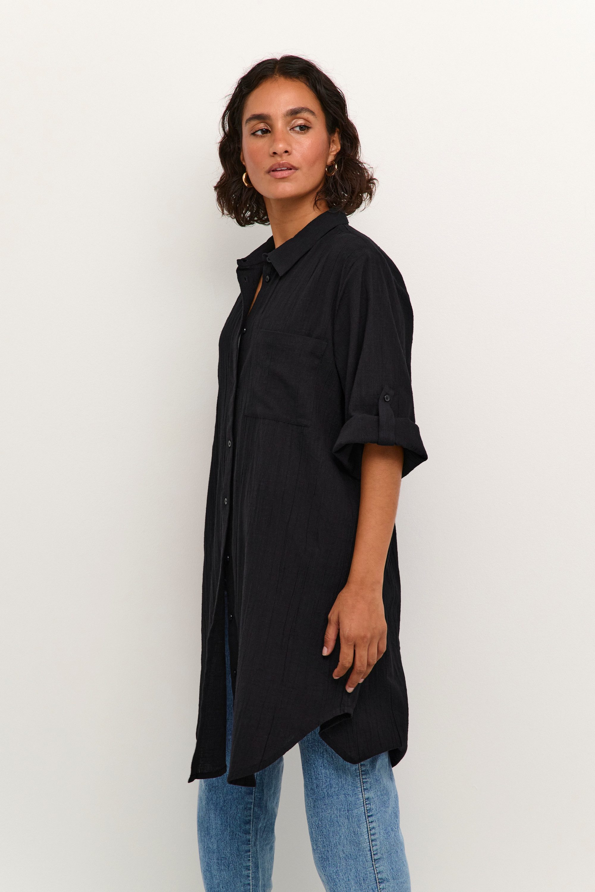 KAFFE Blusenkleid Hemd KApauline