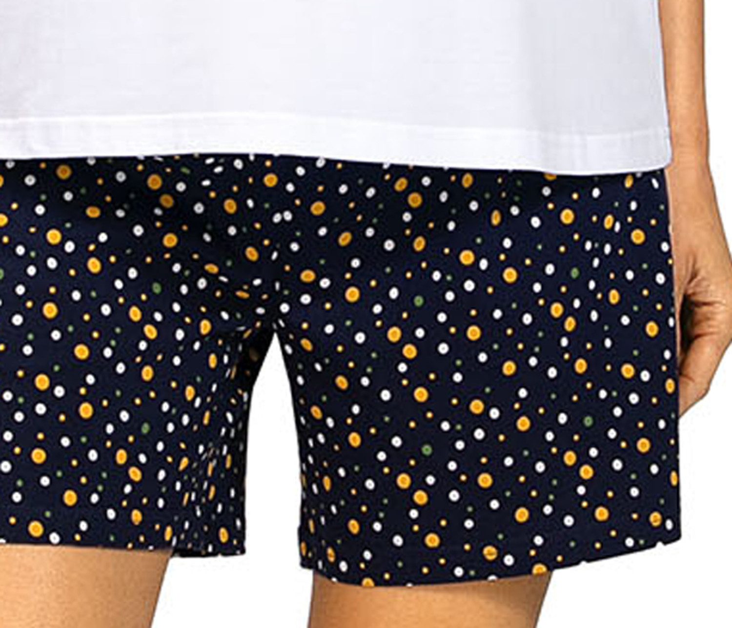 comtessa Schlafanzug Comte Kids (Set, 2 tlg., 2-teilig) Mädchen Pyjama Shorty Kurzarm Baumwolle