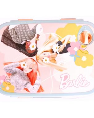 Barbie Lunchbox EVERY DAY IS A FRESH START, Kunststoff, (2-tlg), Kinder Set Brotdose + Alu Trinkflasche BPA frei