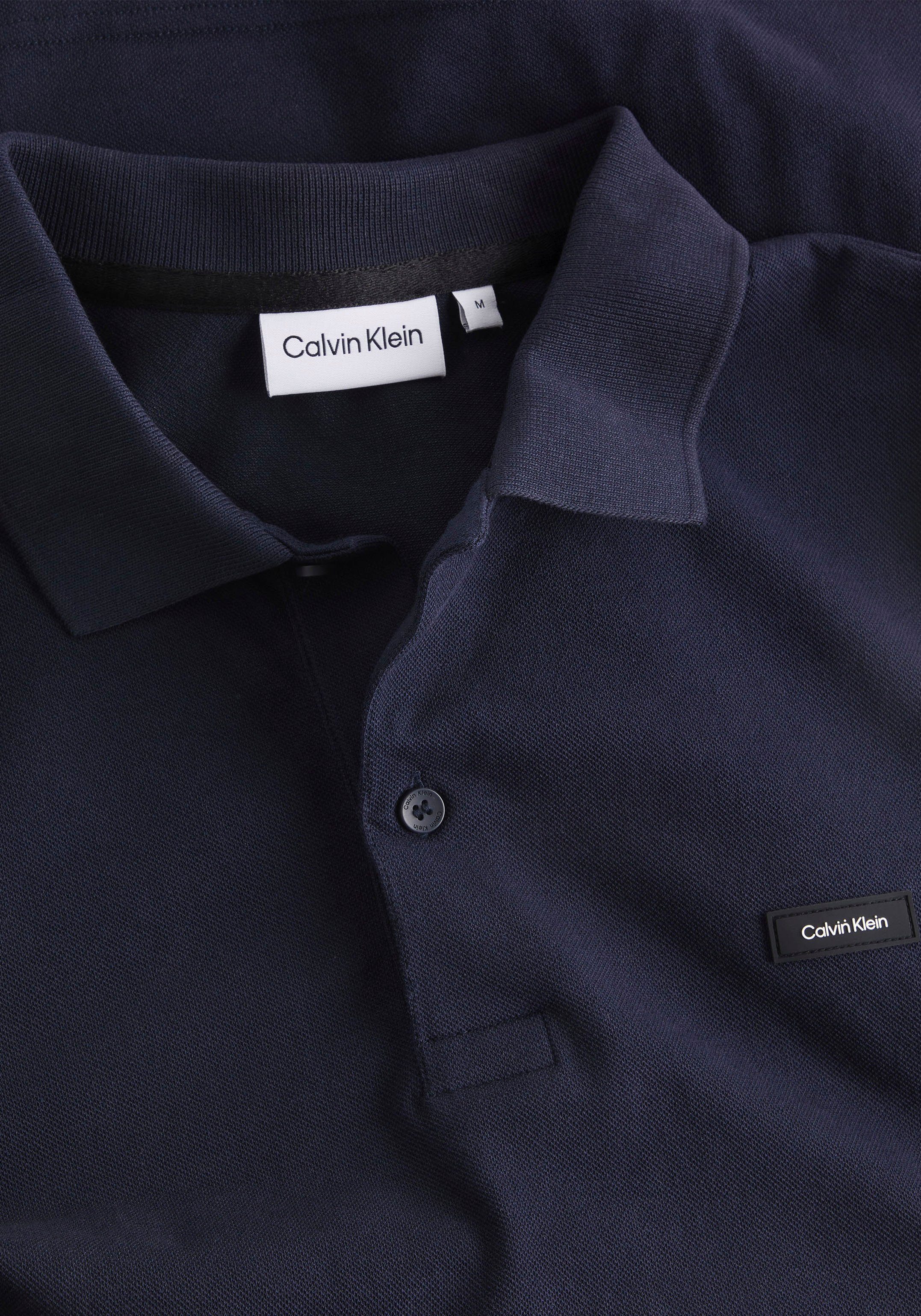 Calvin Klein Poloshirt mit Calvin Klein Logo auf der Brust