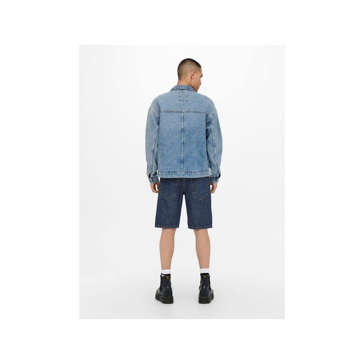 (1-tlg., Angabe) SONS Jones regular ONLY Jack & keine & Cargoshorts blau