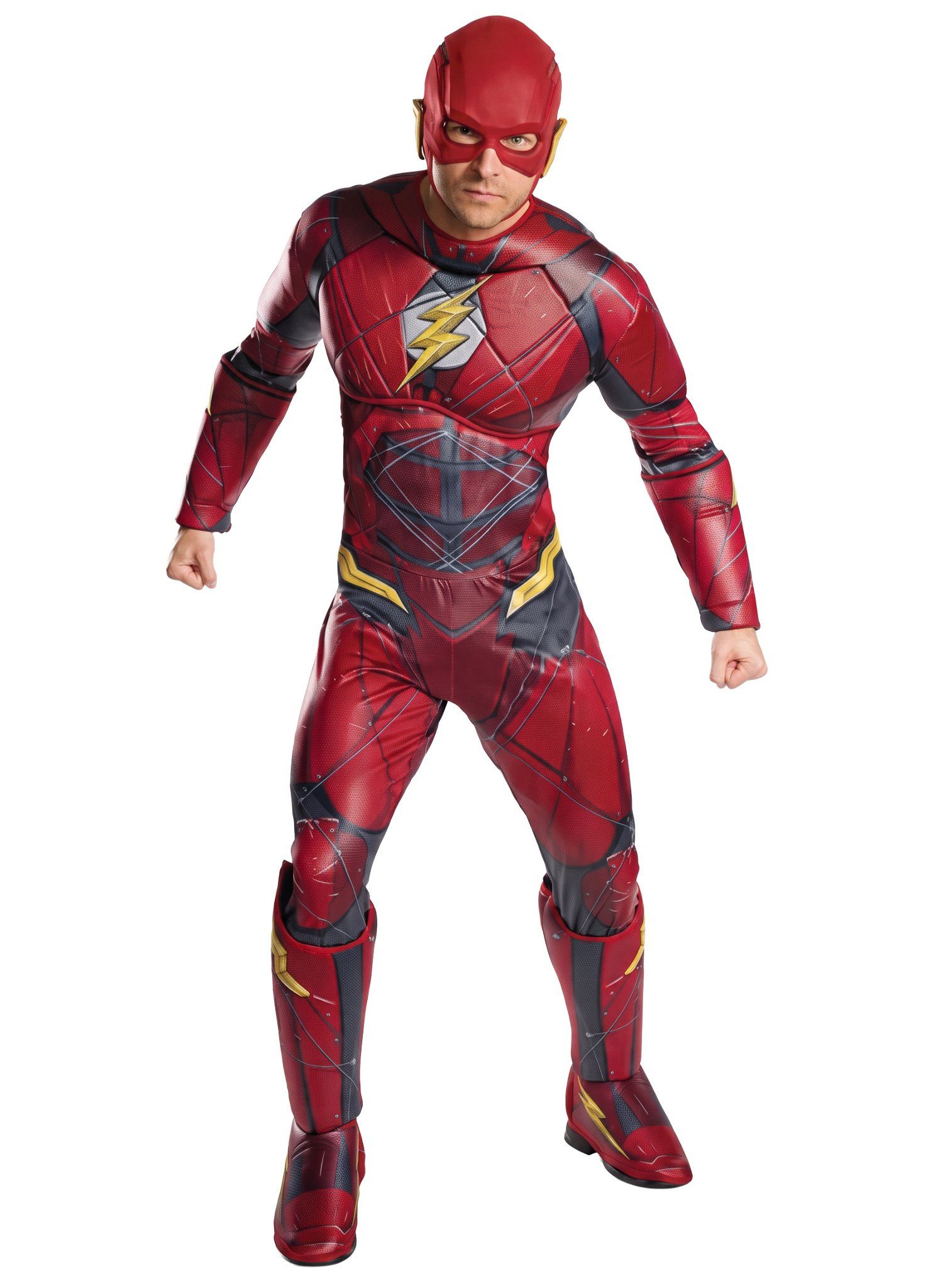 Rubie´s Kostüm Justice League Flash, Der DC-Superheld im neuen Gewand der Gerechtigkeitsliga