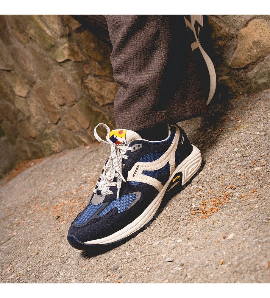 Meeko Capra (wasserdicht) dunkelblau/schwarz/cream Herren Sneaker