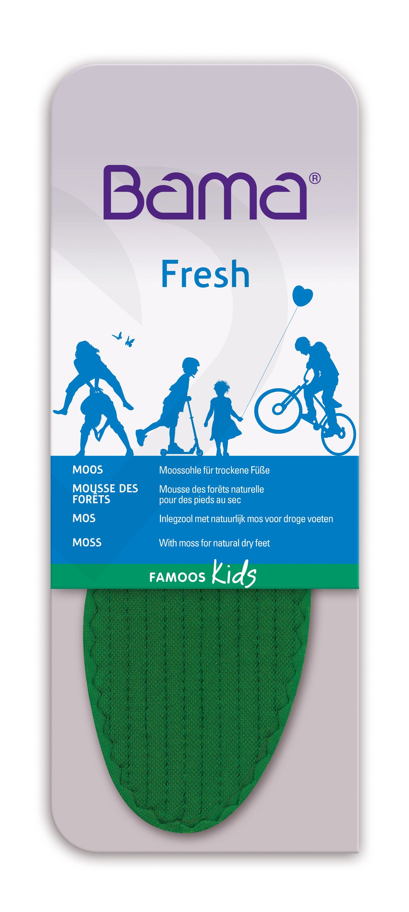 BAMA Group Frischesohlen Famoos Kids - die frische Moossohle für Kinder