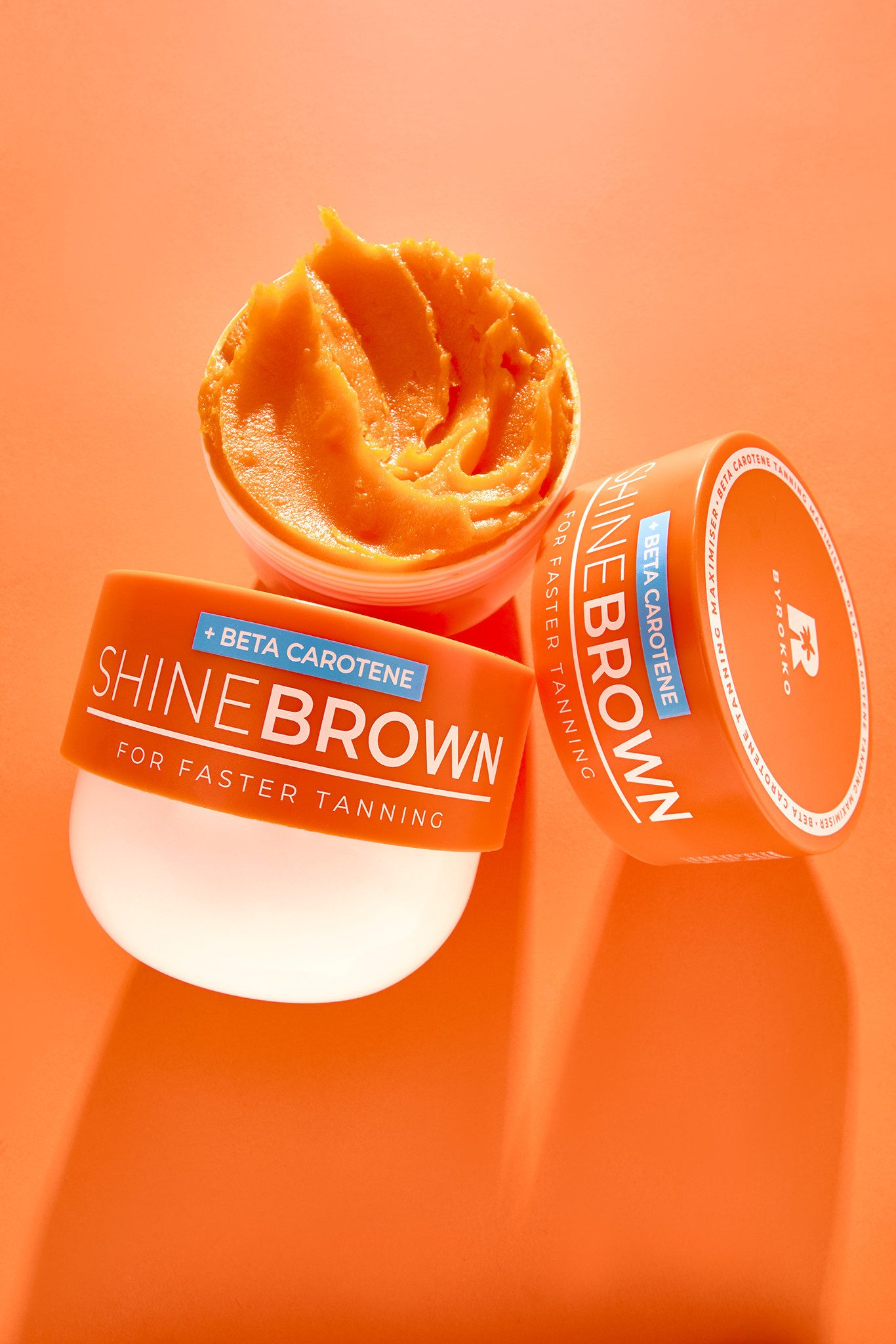 BYROKKO Selbstbräunungsgel BYROKKO Shine Brown Beta Carotene Tanning Maximiser, 1-tlg.