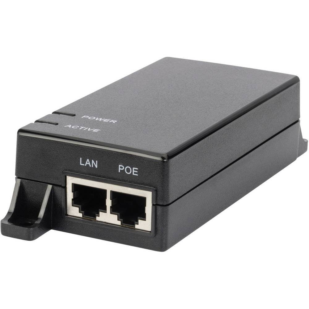 Digitus Gigabit Ethernet PoE Injector, 802.3af Power Netzwerk-Switch