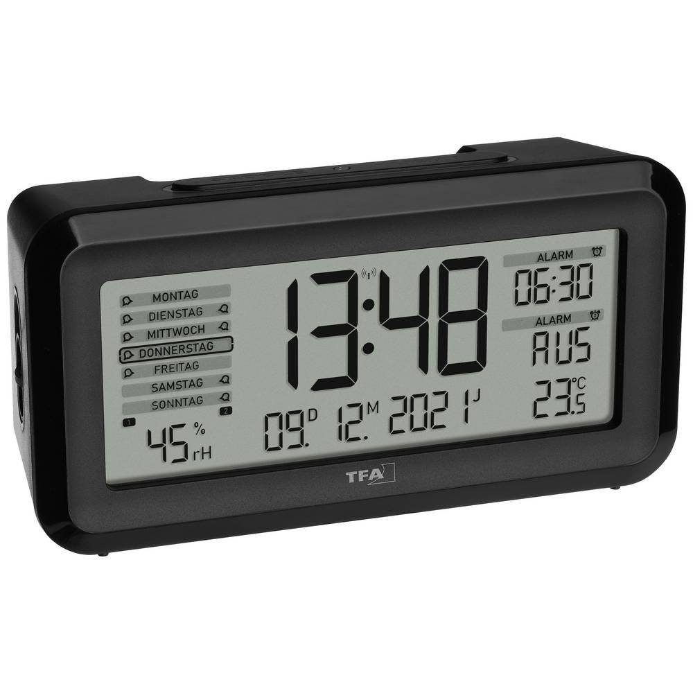 TFA Dostmann Wecker Funk-Wecker mit Raumklima BOXX2 60.2562.01 günstig online kaufen