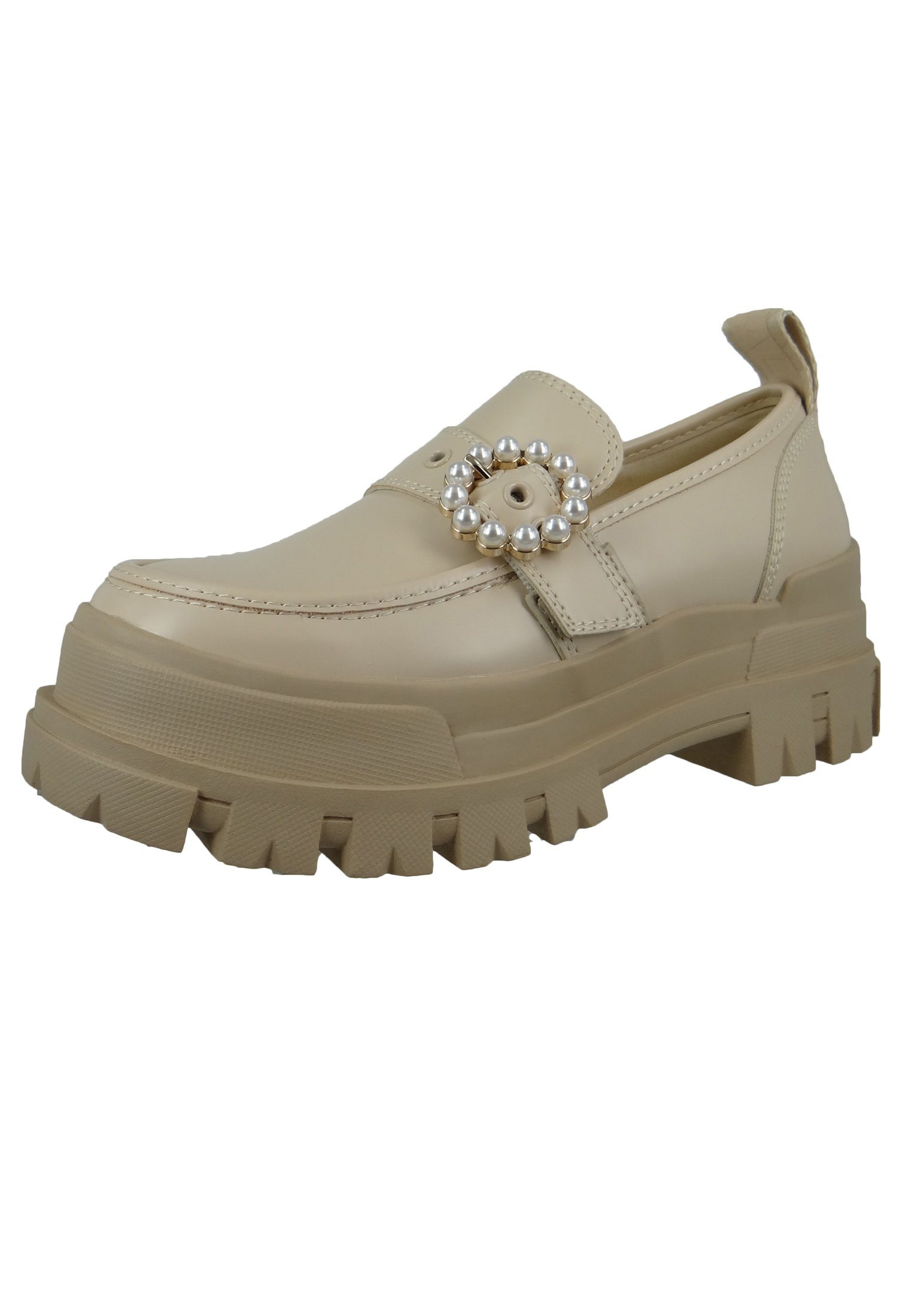 Buffalo 1622126 Aspha Loafer Buckle Beige günstig online kaufen