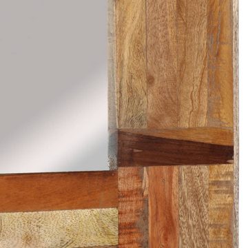furnicato Wandspiegel Altholz Massiv 50x50 cm