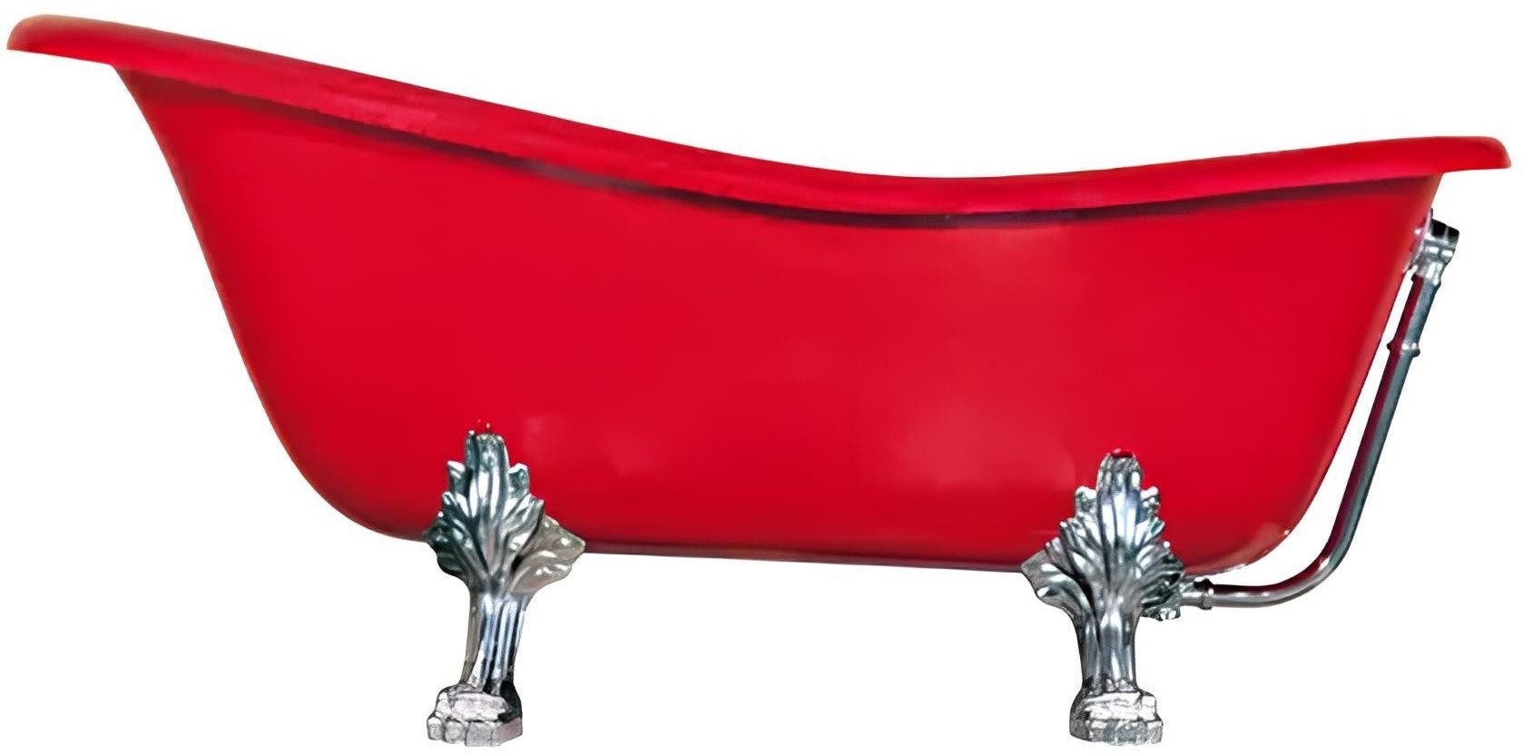 Xlmoebel Badewanne Ovaler Badezimmertraum aus hochwertigem Acryl, (1-tlg), Hergestellt in Europa