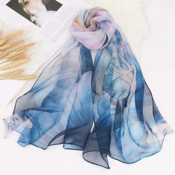 Coonoor Modeschal für Damen,leicht,bedruckt,Blumenmuster,Schal,modische Schals