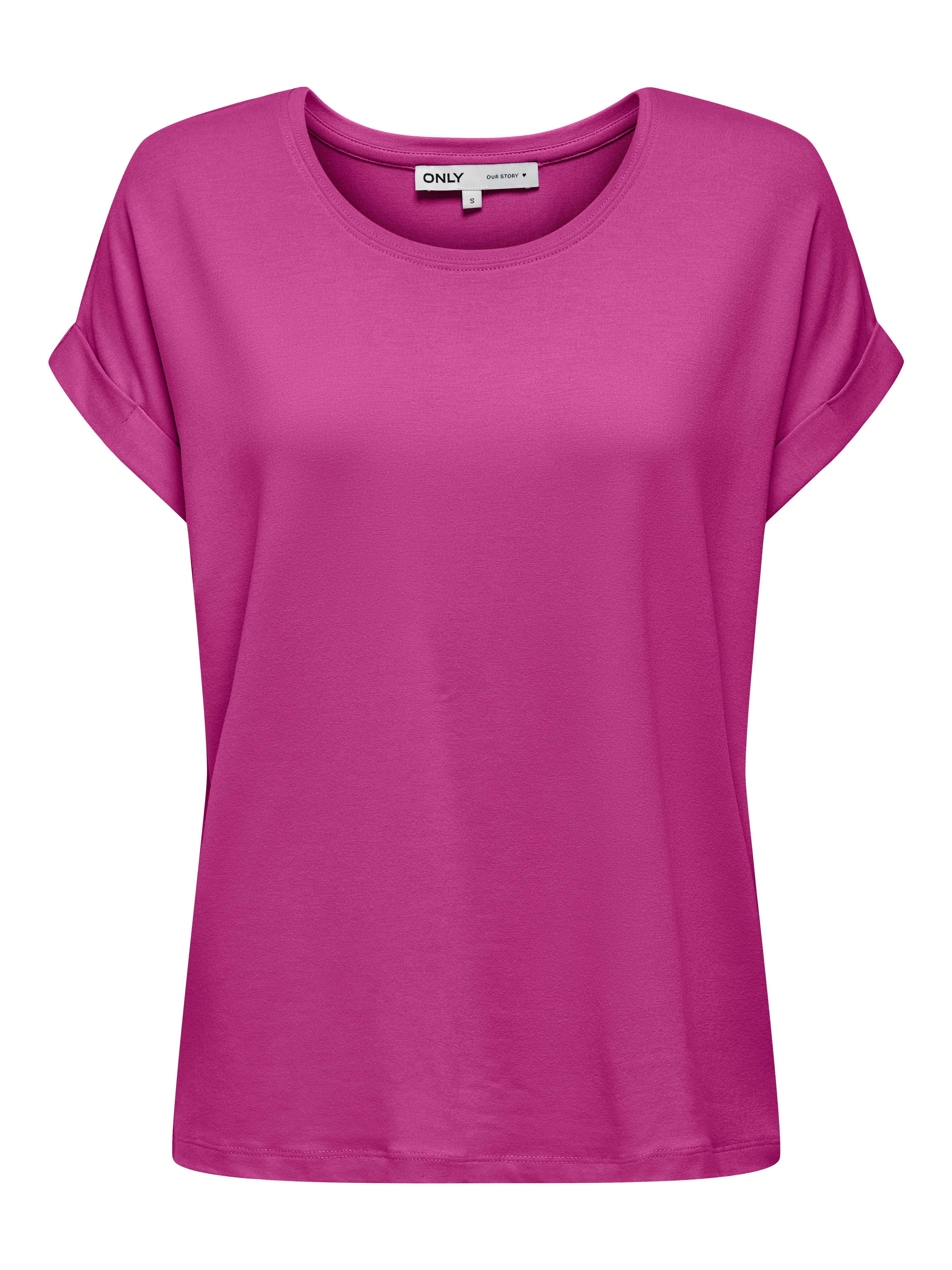 ONLY T-Shirt ONLMOSTER – Kurzarmshirt mit Aufschlag und klassischem Look un günstig online kaufen